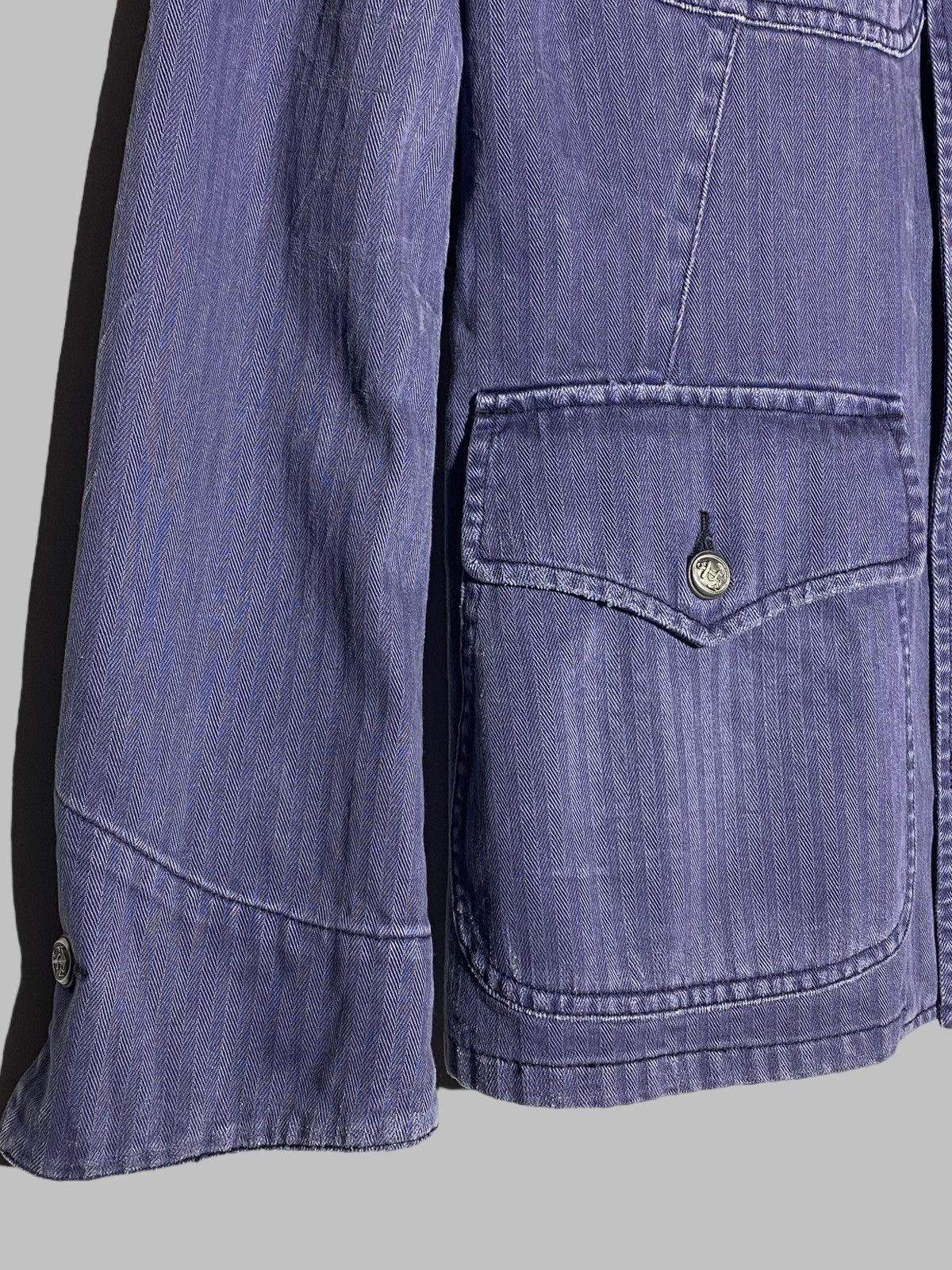 RRL Ralph Lauren RRL Double R Ralph Lauren Vintage Denim Jacket Officer Vibe Size S / US 4 / IT 40 - 5 Thumbnail