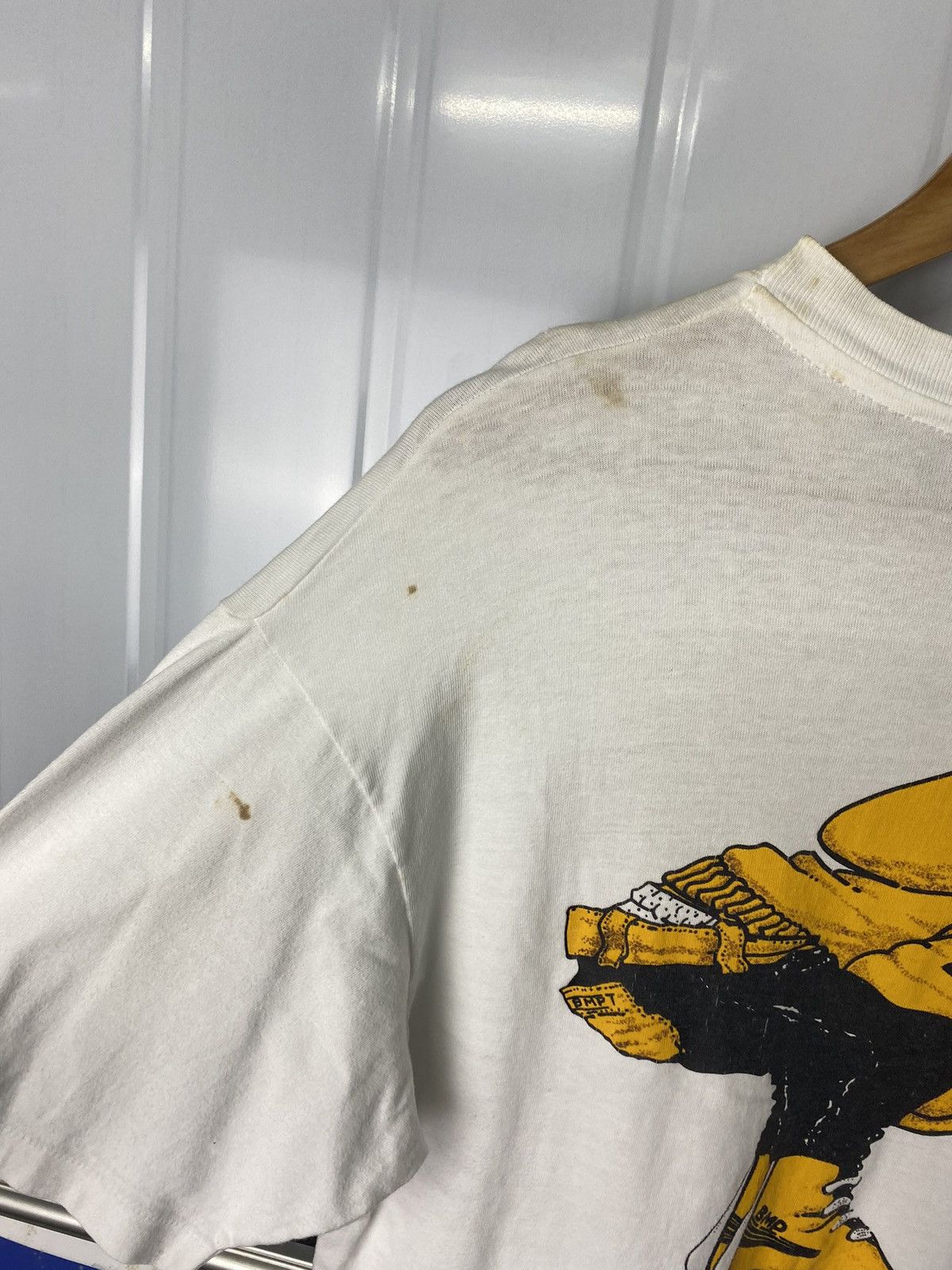 VERY RARE! Vintage 90s Skate Tees BMP Hookups Parody
