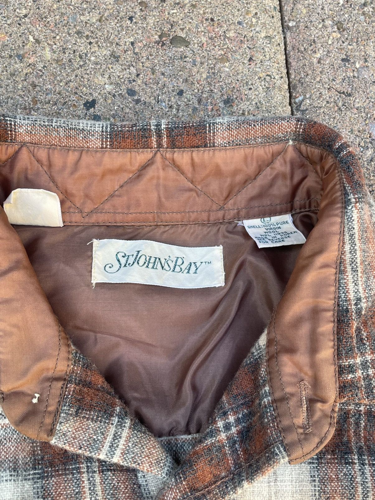 St. Johns Bay Vintage St. John’s Bay Quilted Flannel Shirt Size Large Size US L / EU 52-54 / 3 - 2 Thumbnail