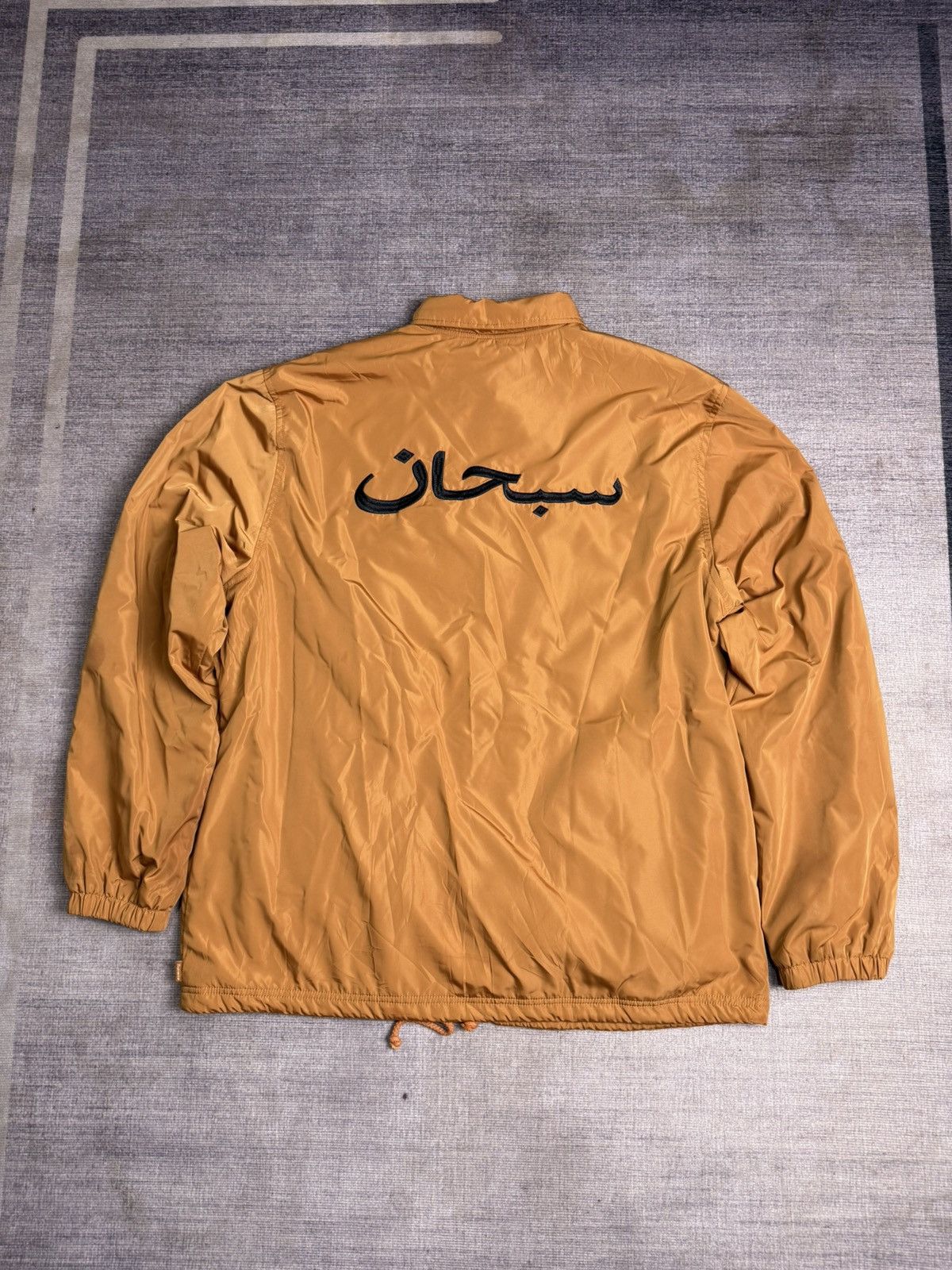 Supreme SUPREME ARABIC LOGO COACH JACKET Size US XL / EU 56 / 4 - 3 Thumbnail
