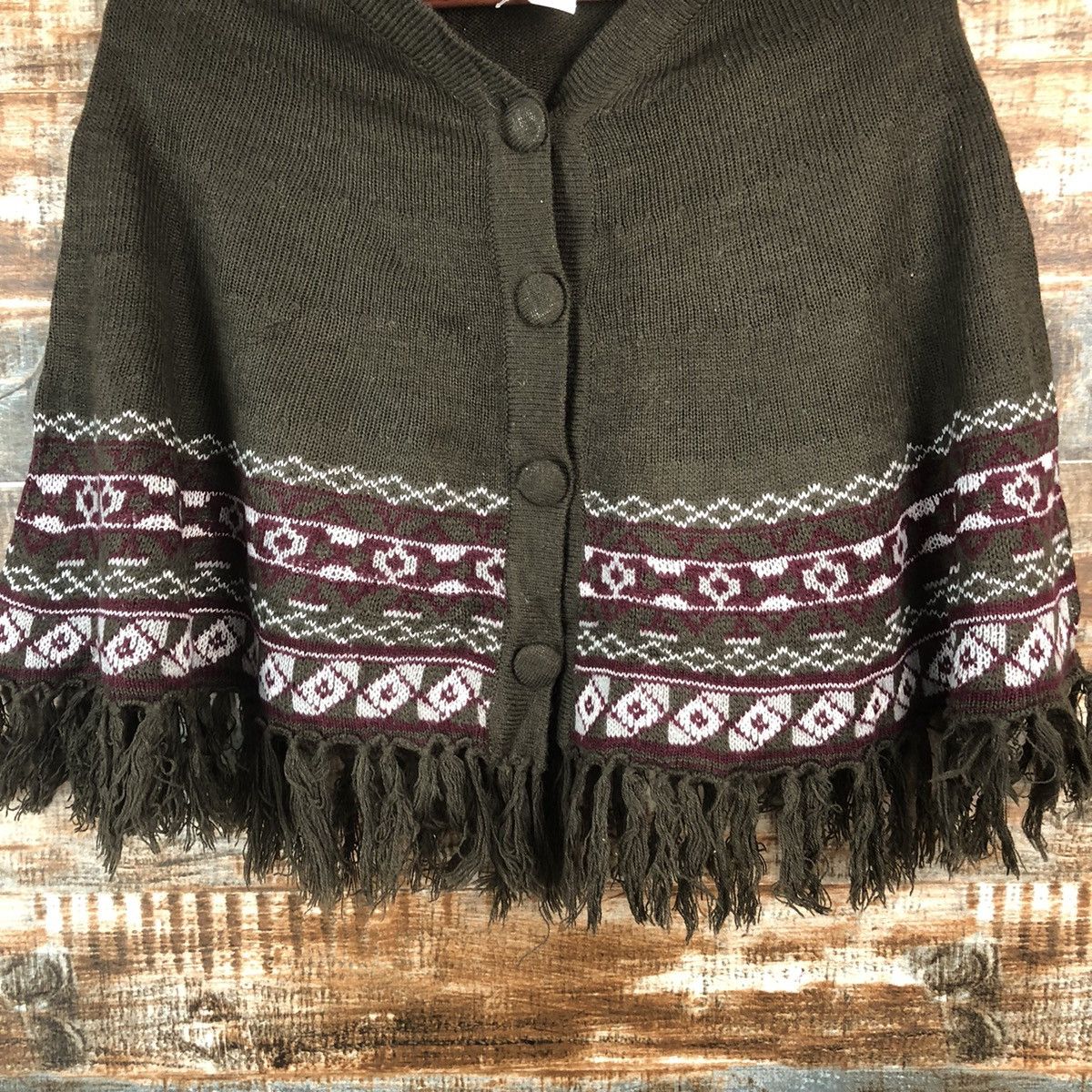 Homespun Knitwear DL Mighan Brown Cloaks Knitwear #C733 Size US M / EU 48-50 / 2 - 6 Thumbnail
