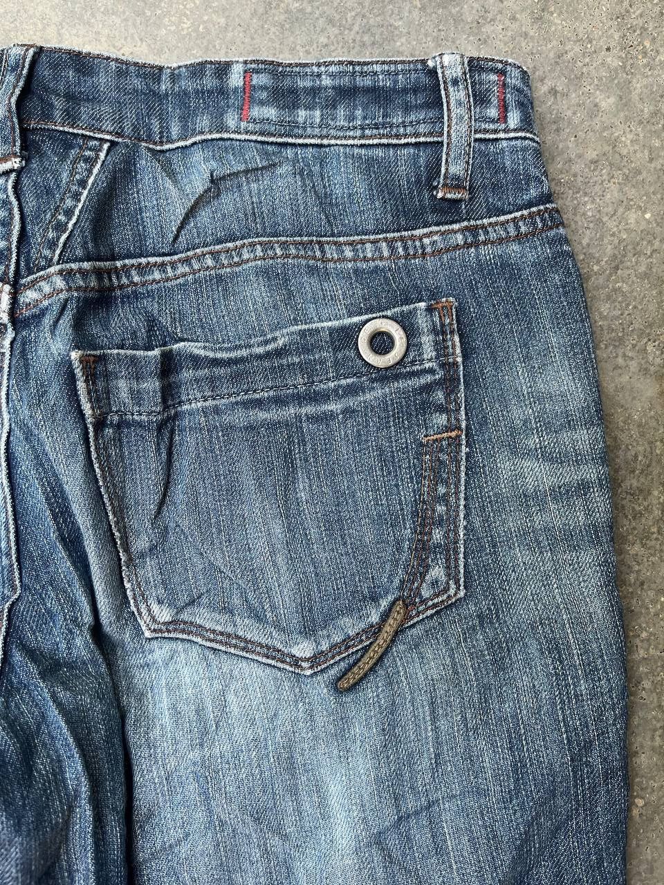 Marithe + Francois Girbaud MARITHE FRANCOIS GIRBAUD. JEANS DISTRESSED STYLE Size US 32 / EU 48 - 12 Thumbnail