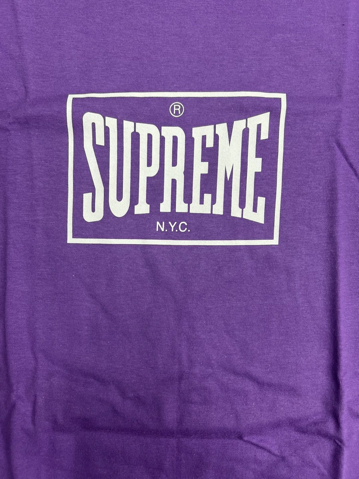 Supreme Supreme Warm Up T-Shirt Size US S / EU 44-46 / 1 - 2 Thumbnail