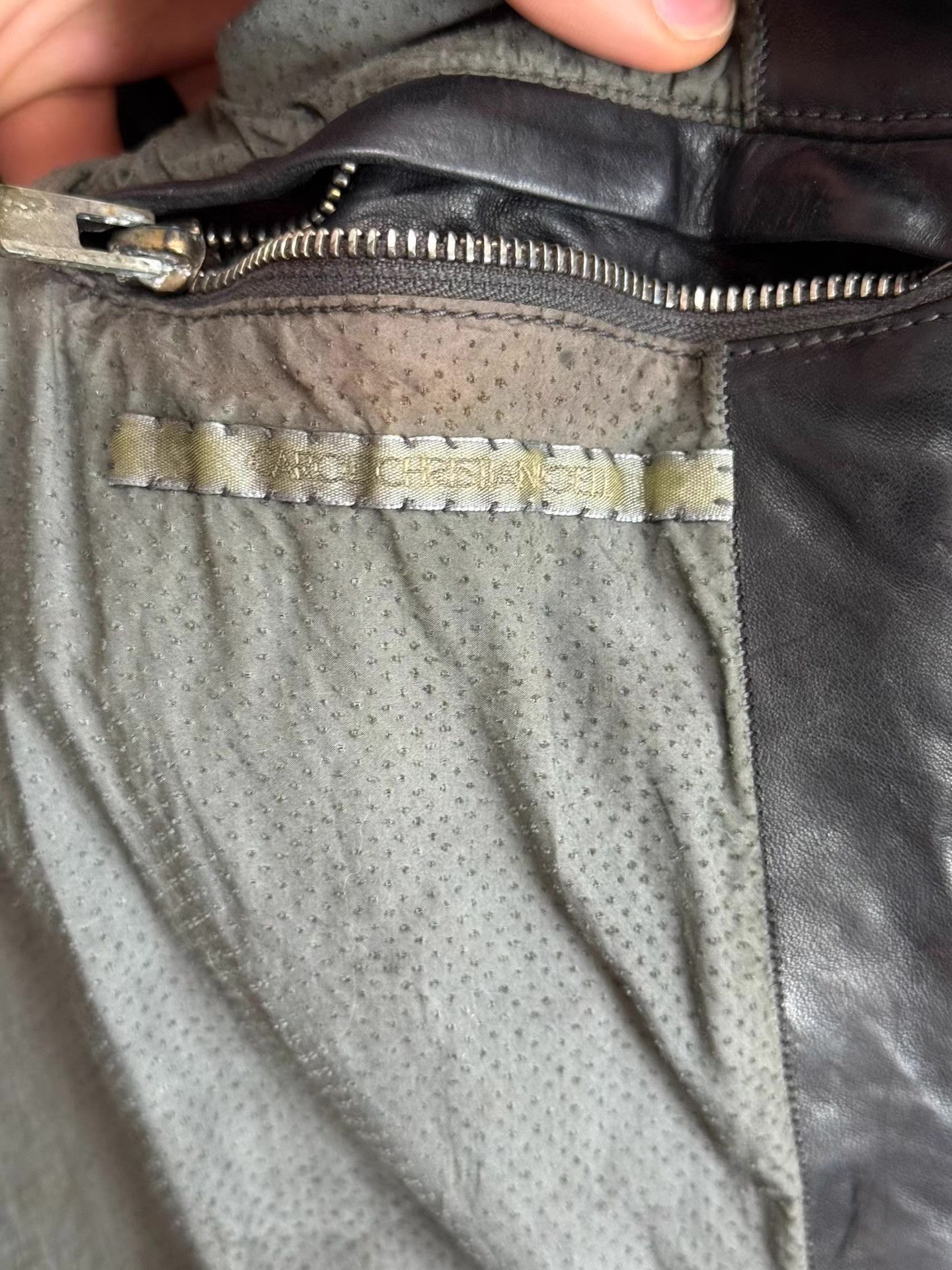 Carol Christian Poell Carol ChristianPoellLElbowAsymmetricalZipLeatherJacket Q8 Size US S / EU 44-46 / 1 - 3 Thumbnail