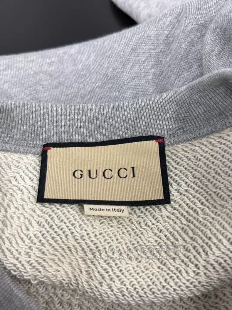 Gucci Gucci Grey big logo sweatshirt Size M / US 6-8 / IT 42-44 - 4 Thumbnail