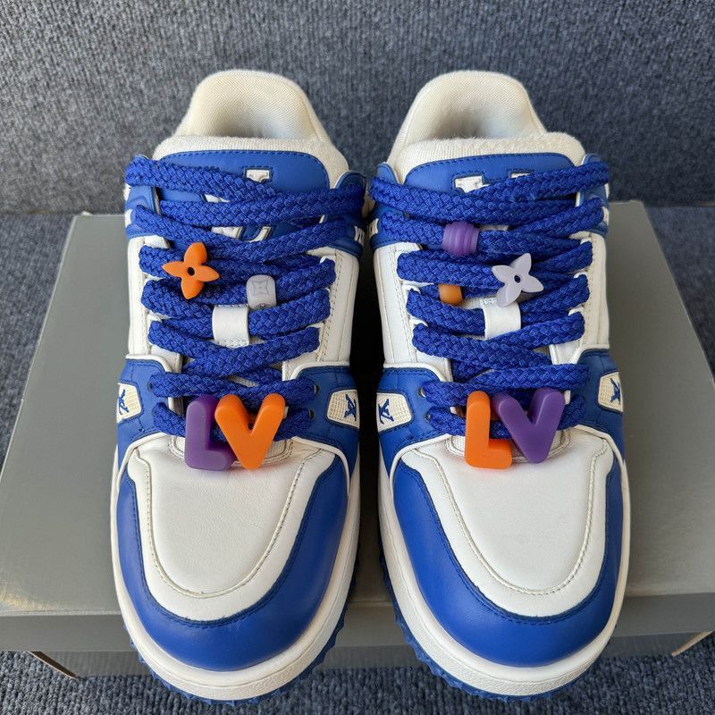 Louis Vuitton Louis Vuitton Trainer Maxi Low-top Fashion Sneakers -2508 Size US 10.5 / EU 43-44 - 1 Thumbnail