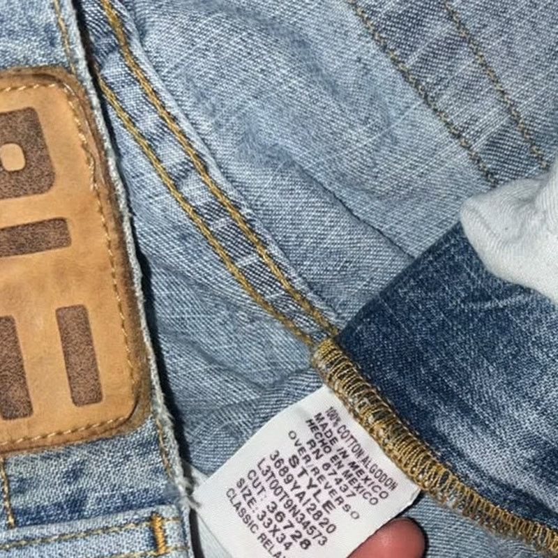 Ralph Lauren Polo Jeans Co Ralph Lauren RL Straight Leg Denim Jeans 36x28 Size US XL / EU 56 / 4 - 3 Thumbnail