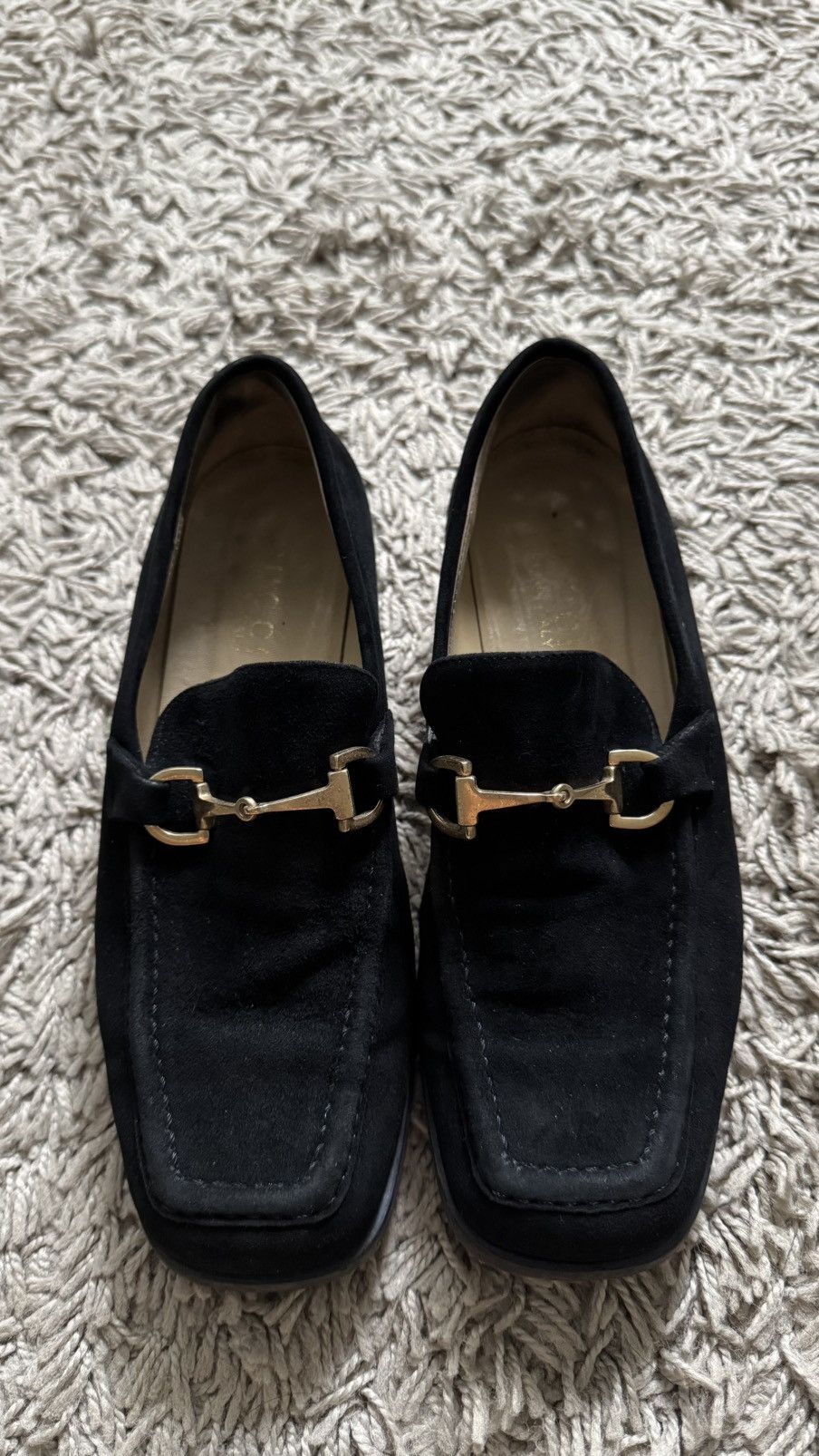 Gucci Gucci Horsebit Suede Leather Loafers Size US 5.5 / IT 35.5 - 5 Thumbnail