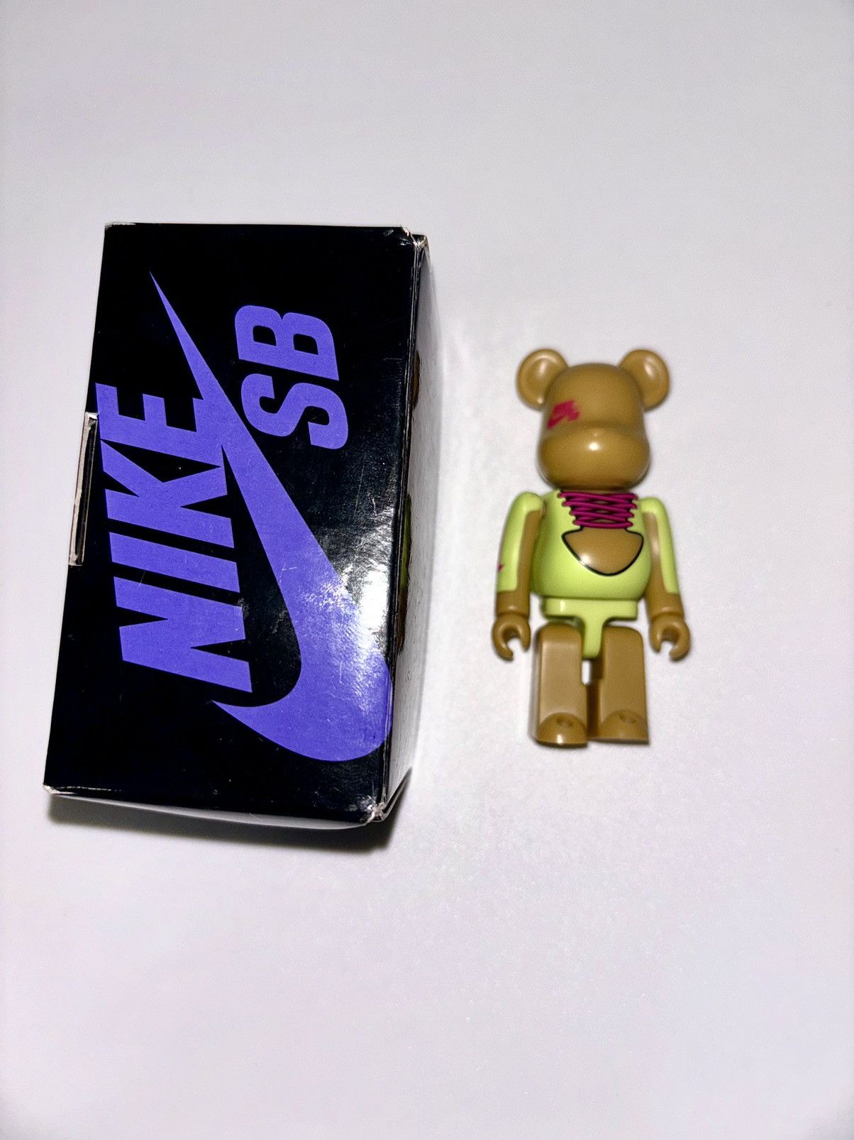 image of Medicom Bearbrick x Nike Sb Medicom Toy Bearbrick 100% in Brown, Men's