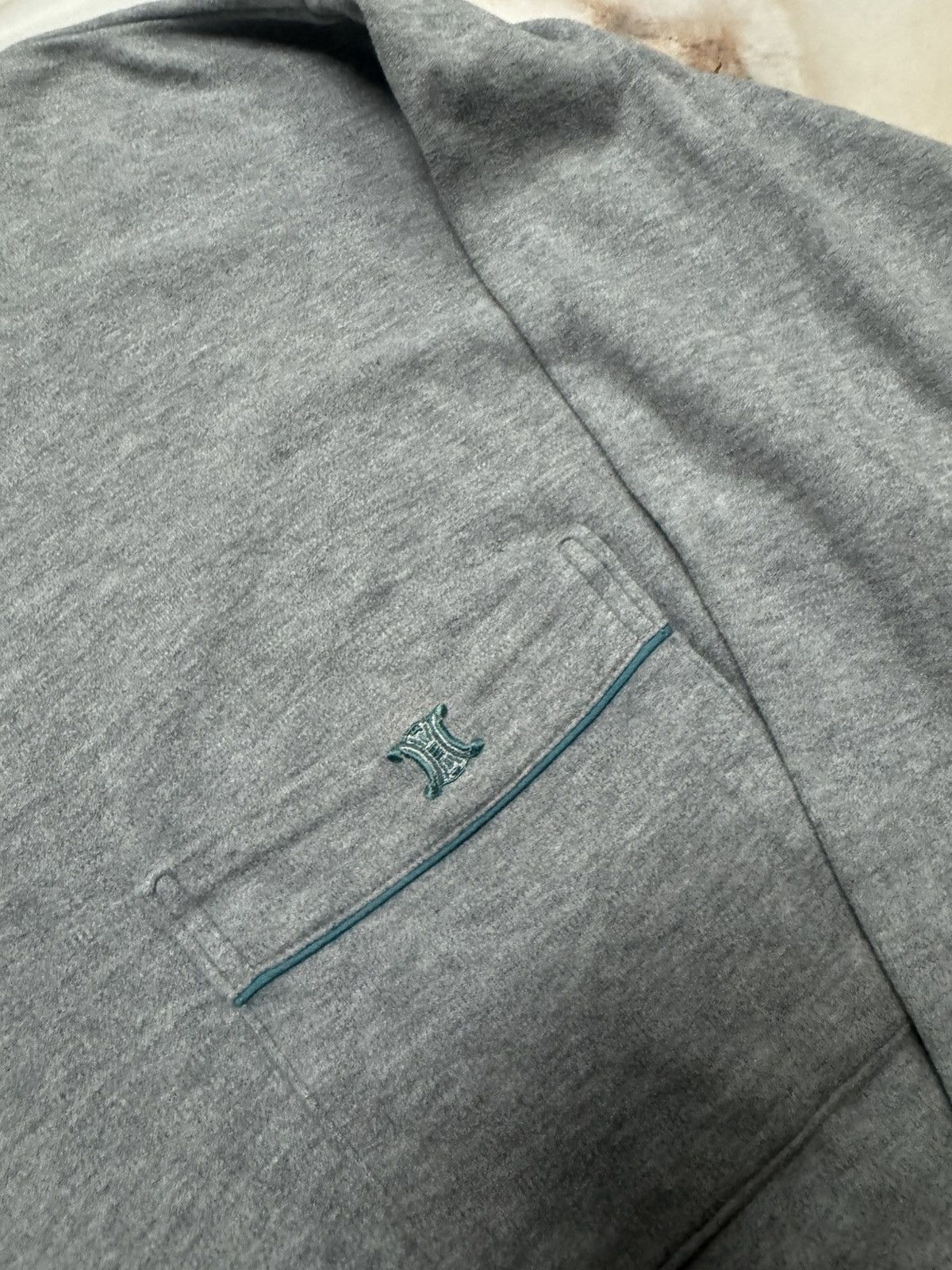 Celine 💥CELINE PYJAMAS TOP POCKET BUTTON MADE IN JAPAN Size US L / EU 52-54 / 3 - 7 Thumbnail