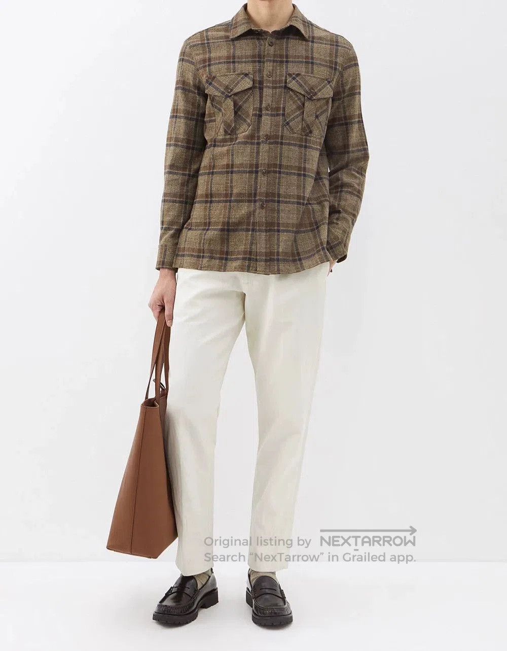 Other checked cotton-flannel shirt by nili lotan. Size US L / EU 52-54 / 3 - 1 Thumbnail