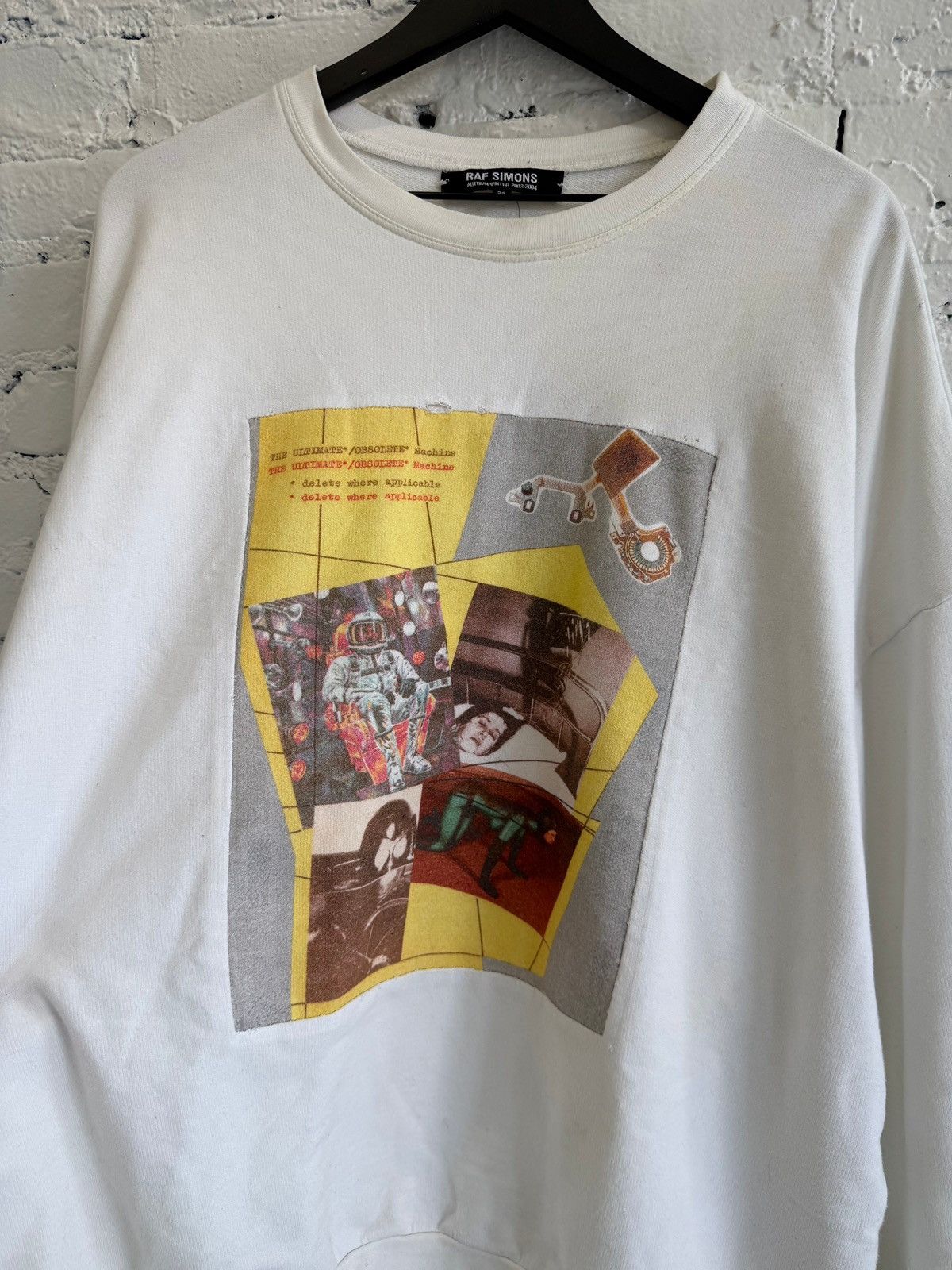 Raf Simons A/W 03-04 RAF SIMONS ‘CLOSER’ COLLAGE CREWNECK Size US L / EU 52-54 / 3 - 2 Thumbnail