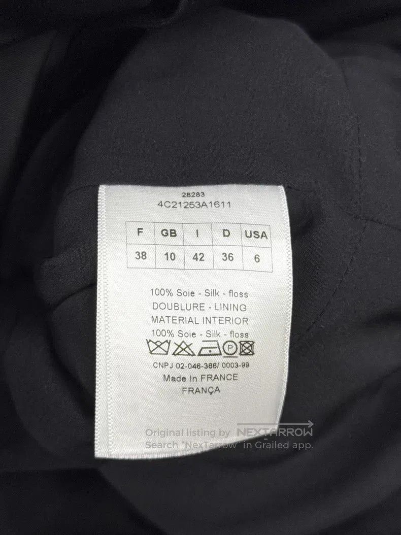 Dior Dior Black zipper waisted windbreaker jacket Size XS / US 0-2 / IT 36-38 - 5 Thumbnail
