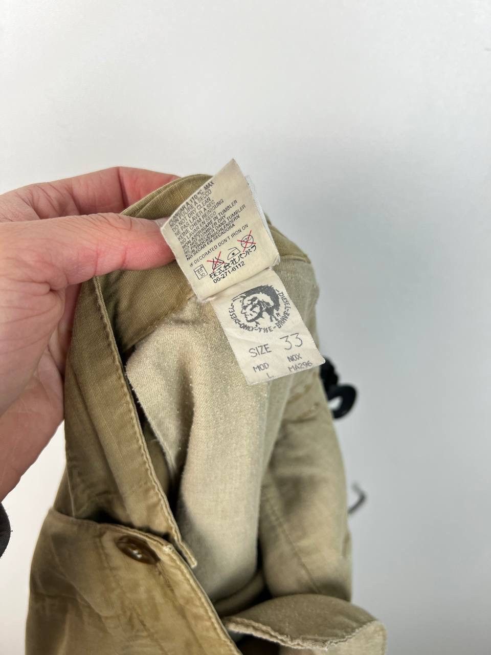 Diesel Diesel 00s vintage streetwear cargo pants size 33 Size US 33 - 11 Thumbnail