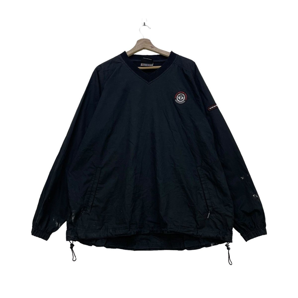 Umbro Vintage 90s Umbro Manchester United Pullover Light Jacket Size US M / EU 48-50 / 2 - 1 Thumbnail