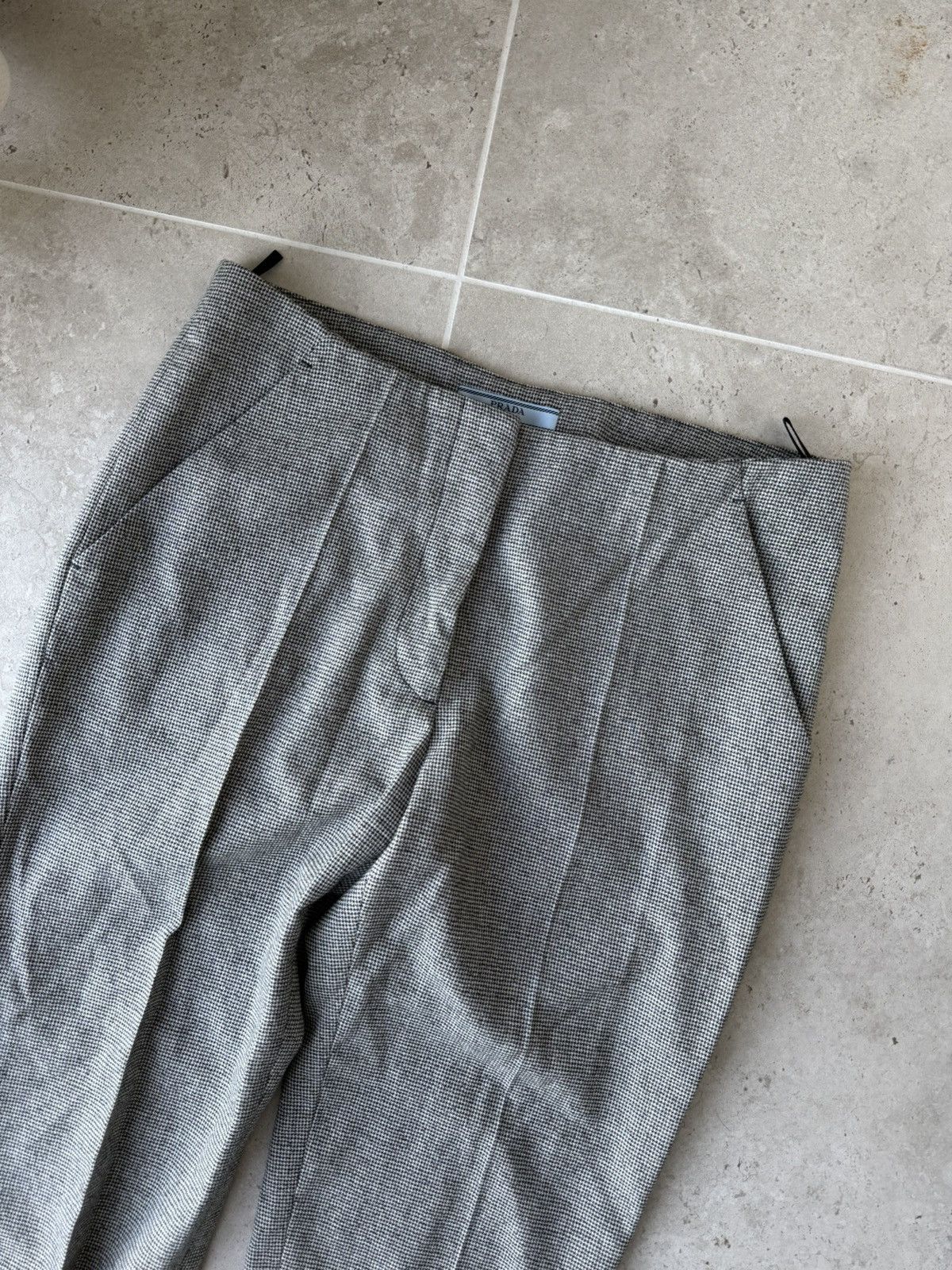 Prada Vintage Prada Classic Cotton Trousers Pants Size 26" / US 2 / IT 38 - 3 Thumbnail