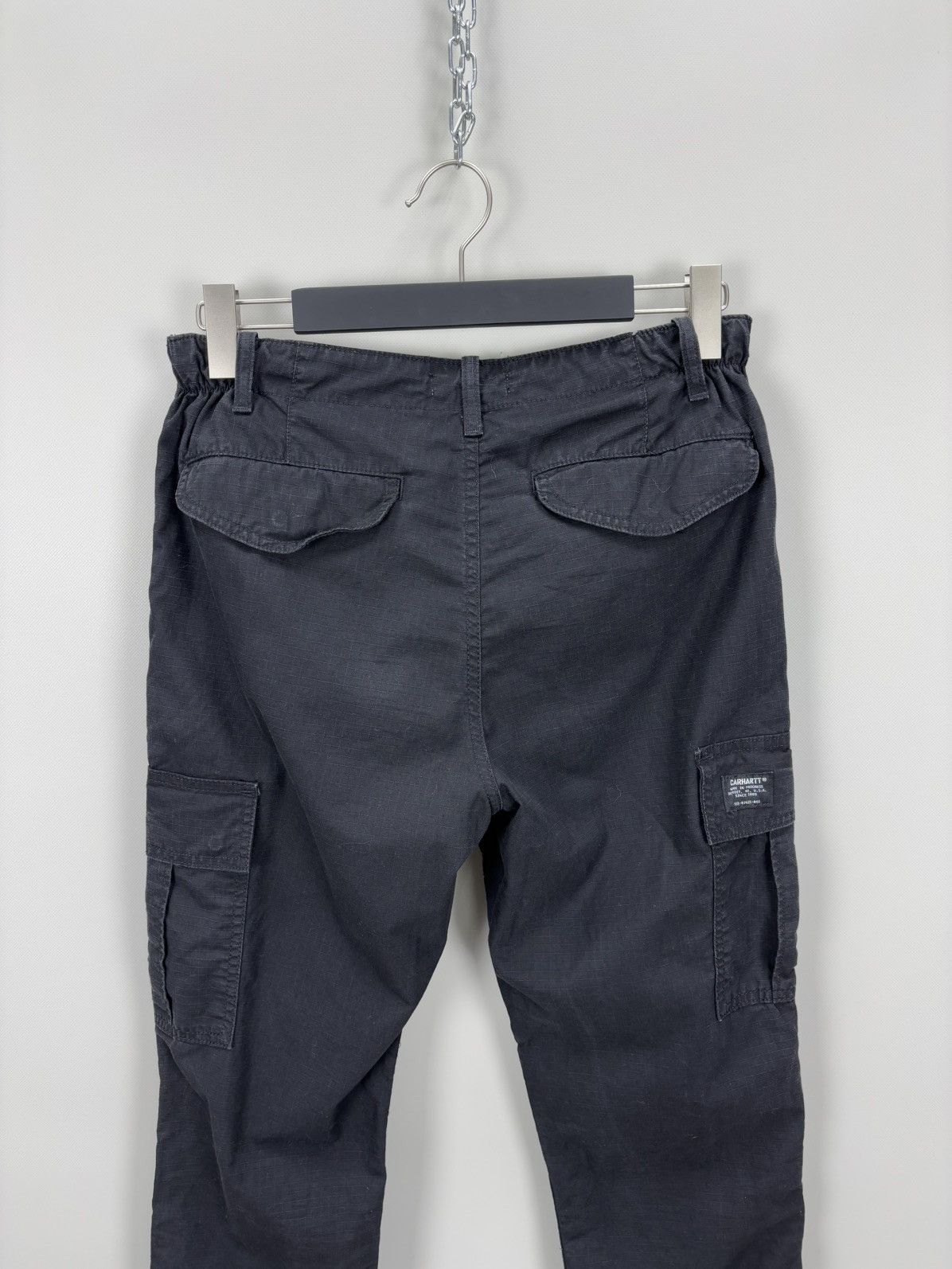 Carhartt Mens cargo pants Carhartt Size 28 Color Black Size US 28 / EU 44 - 6 Thumbnail