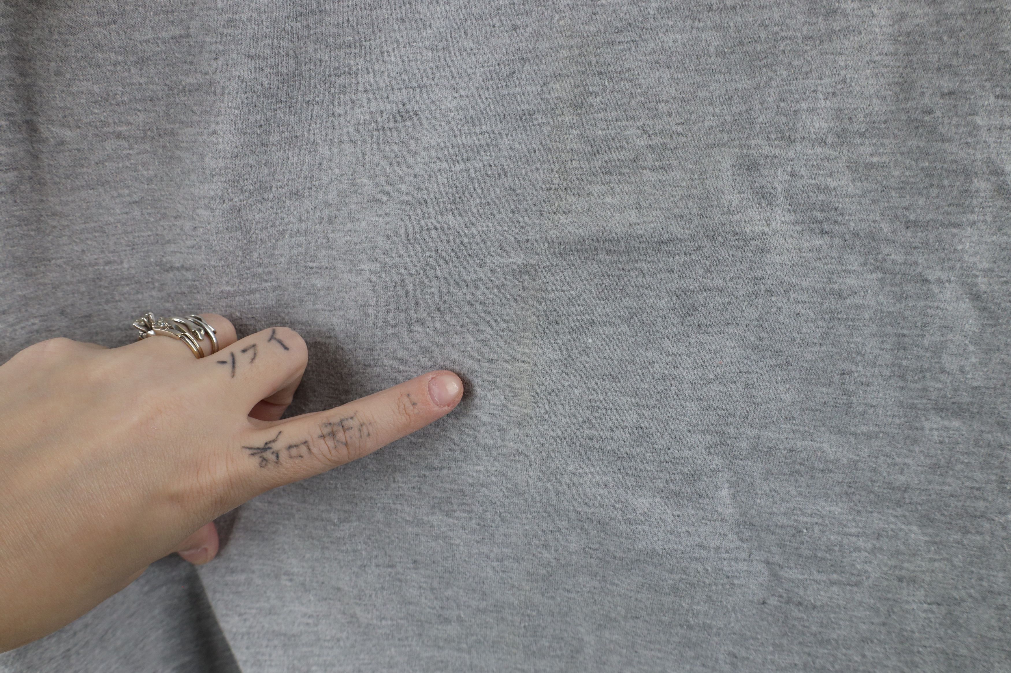 Vintage Vintage 90s Streetwear Heavyweight T-Shirt Heather Gray Size US XL / EU 56 / 4 - 11 Thumbnail
