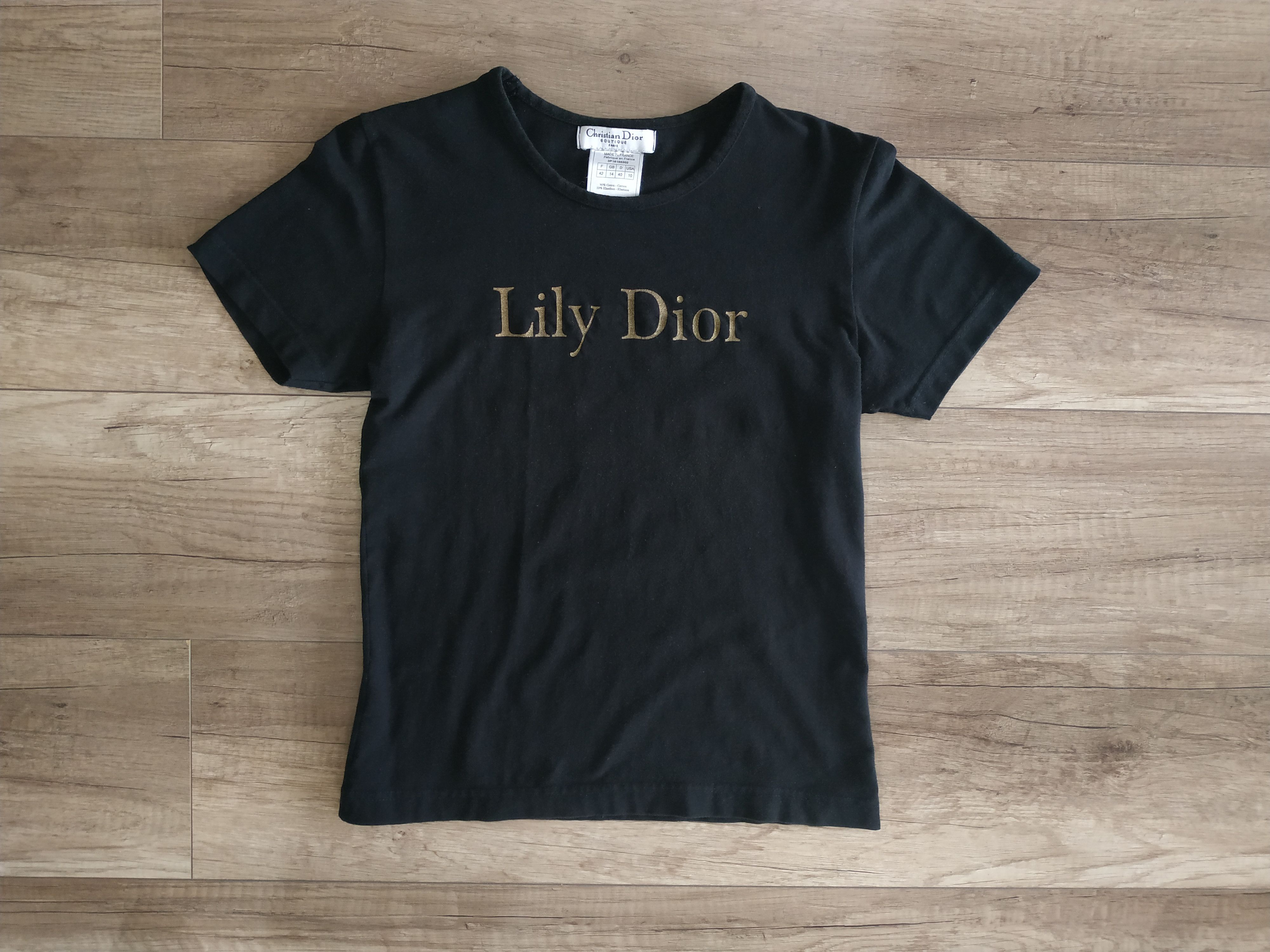 Dior Christian Dior Women's Vintage T-shirt, s. SMALL Size S / US 4 / IT 40 - 1 Thumbnail