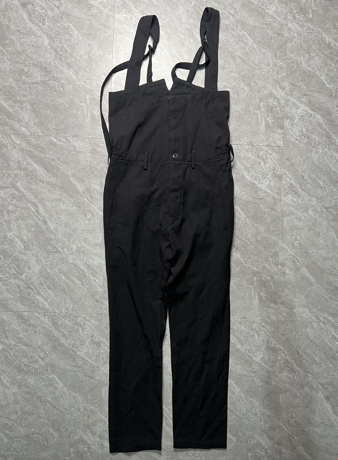 Nude: Masahiko Maruyama Nude:Masahiko Maruyama F/W 18 “MonochromeRich” Wool Jumpsuit Size US 31 - 2 Thumbnail