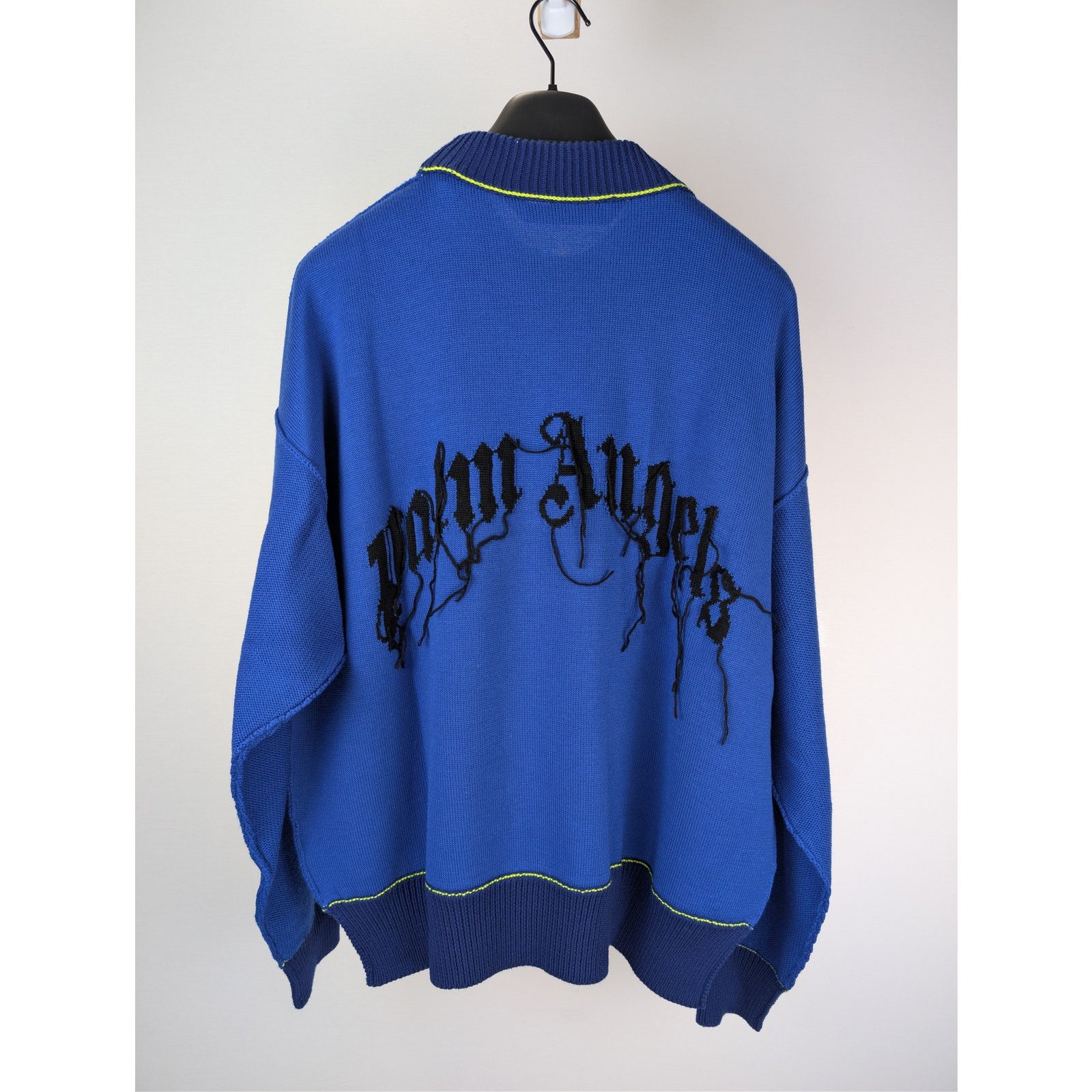 Palm Angels o1rshd1 Bear Sweater in Blue / Brown Size US L / EU 52-54 / 3 - 15 Thumbnail
