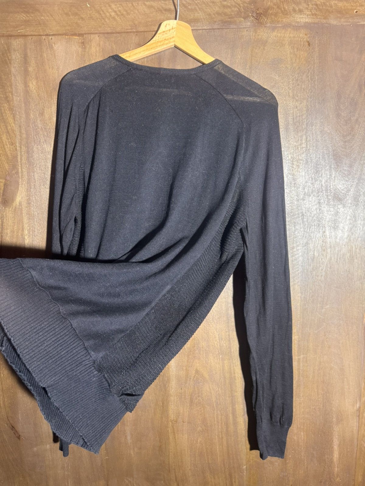 Nicolas Andreas Taralis nat nicolas andreas taralis drapped black cotton sweater Size US S / EU 44-46 / 1 - 6 Thumbnail