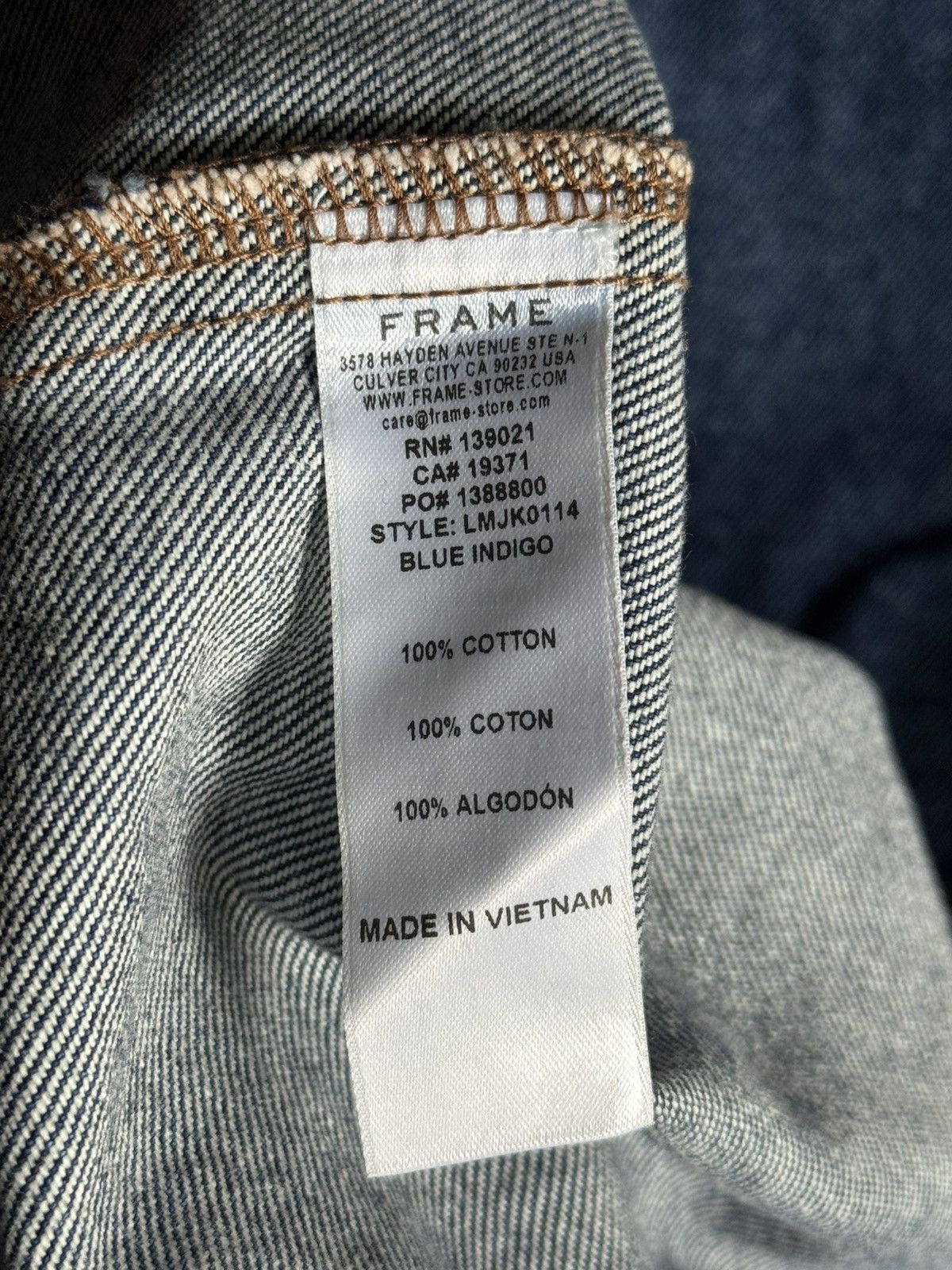 Frame FRAME Denim Windbreaker Size US M / EU 48-50 / 2 - 4 Thumbnail