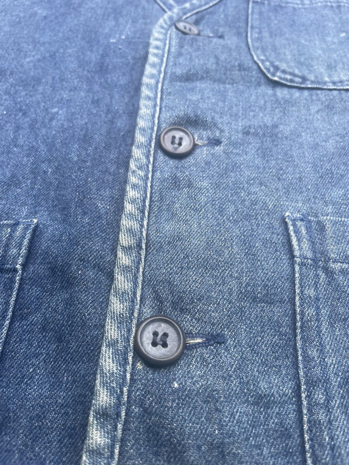 Japanese Brand Virgin Voyage Denim Vest Size US M / EU 48-50 / 2 - 12 Thumbnail