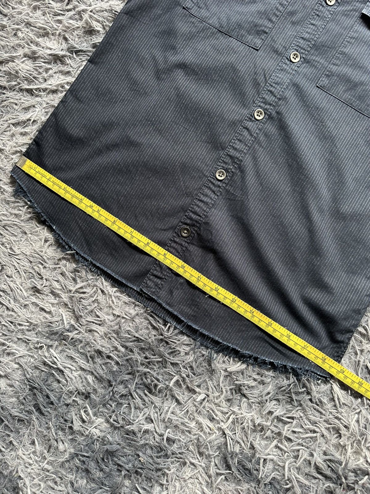 Lounge Lizard 00's - Lounge Lizard pinstripe double pocket shirt Size US M / EU 48-50 / 2 - 18 Thumbnail