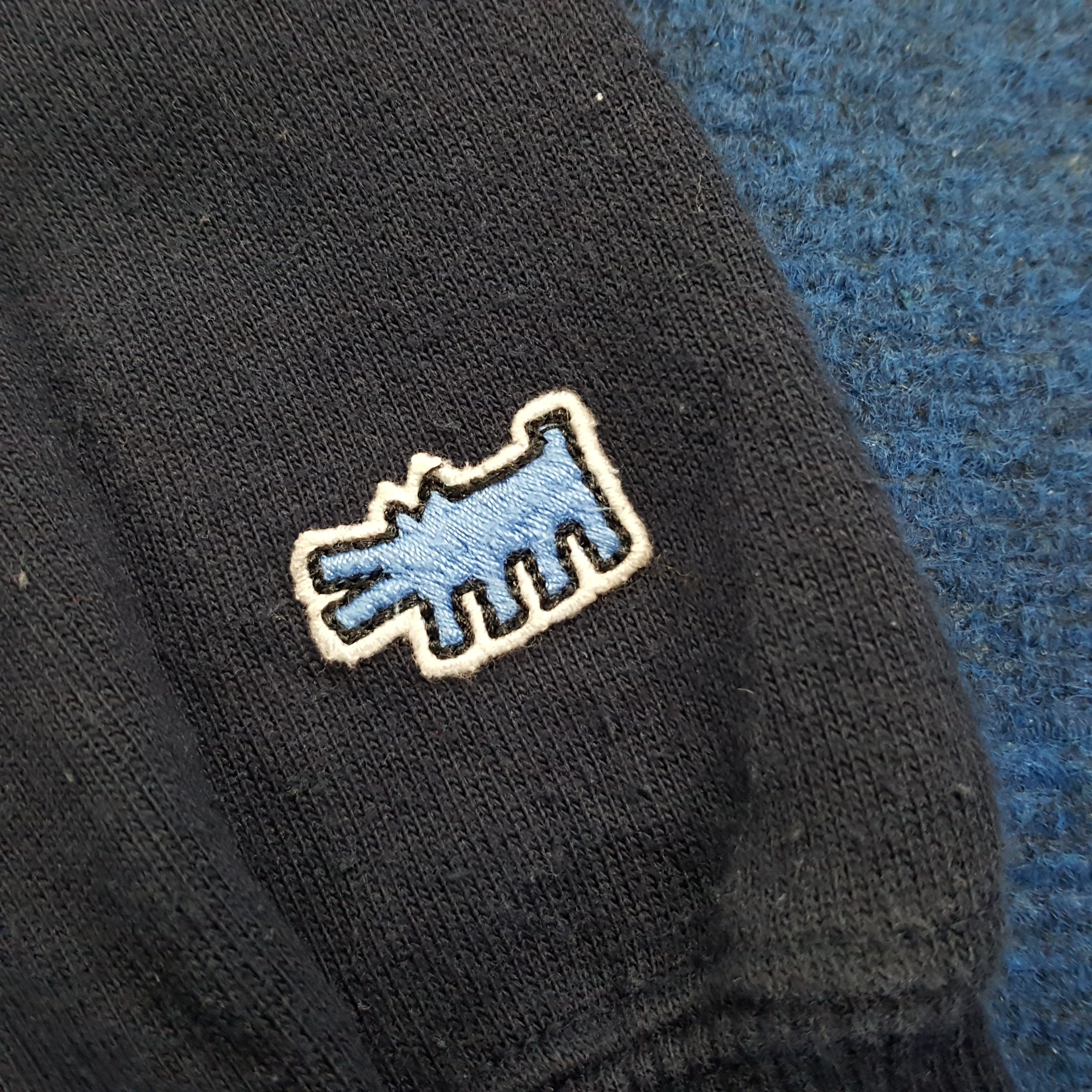 Keith Haring × Vintage Vintage Keith Haring Streetwear Sweatshirt Size US L / EU 52-54 / 3 - 9 Thumbnail