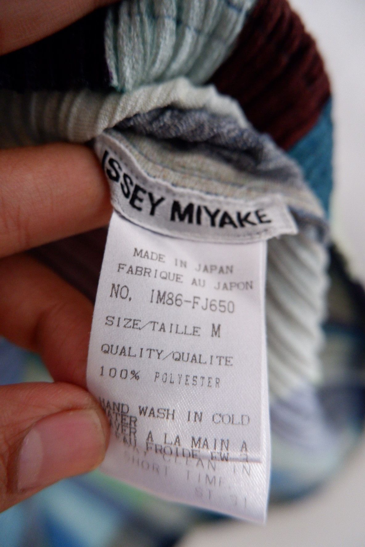Pleats Please Issey Miyake Issey Miyake Pleats Multicolor Cropped Tanktop Size M / US 6-8 / IT 42-44 - 6 Thumbnail