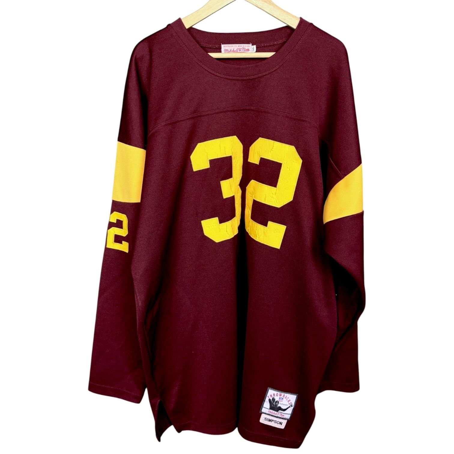 Mitchell & Ness OJ Simpson #32 USC Trojans Mitchell & Ness Jersey Sz 56 Size US XXL / EU 58 / 5 - 11 Thumbnail