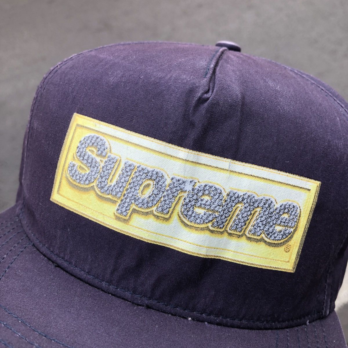 Starter × Supreme RARE VTG SUPREME X STARTER BLING LOGO BOX CAP SS13 Size ONE SIZE - 2 Thumbnail