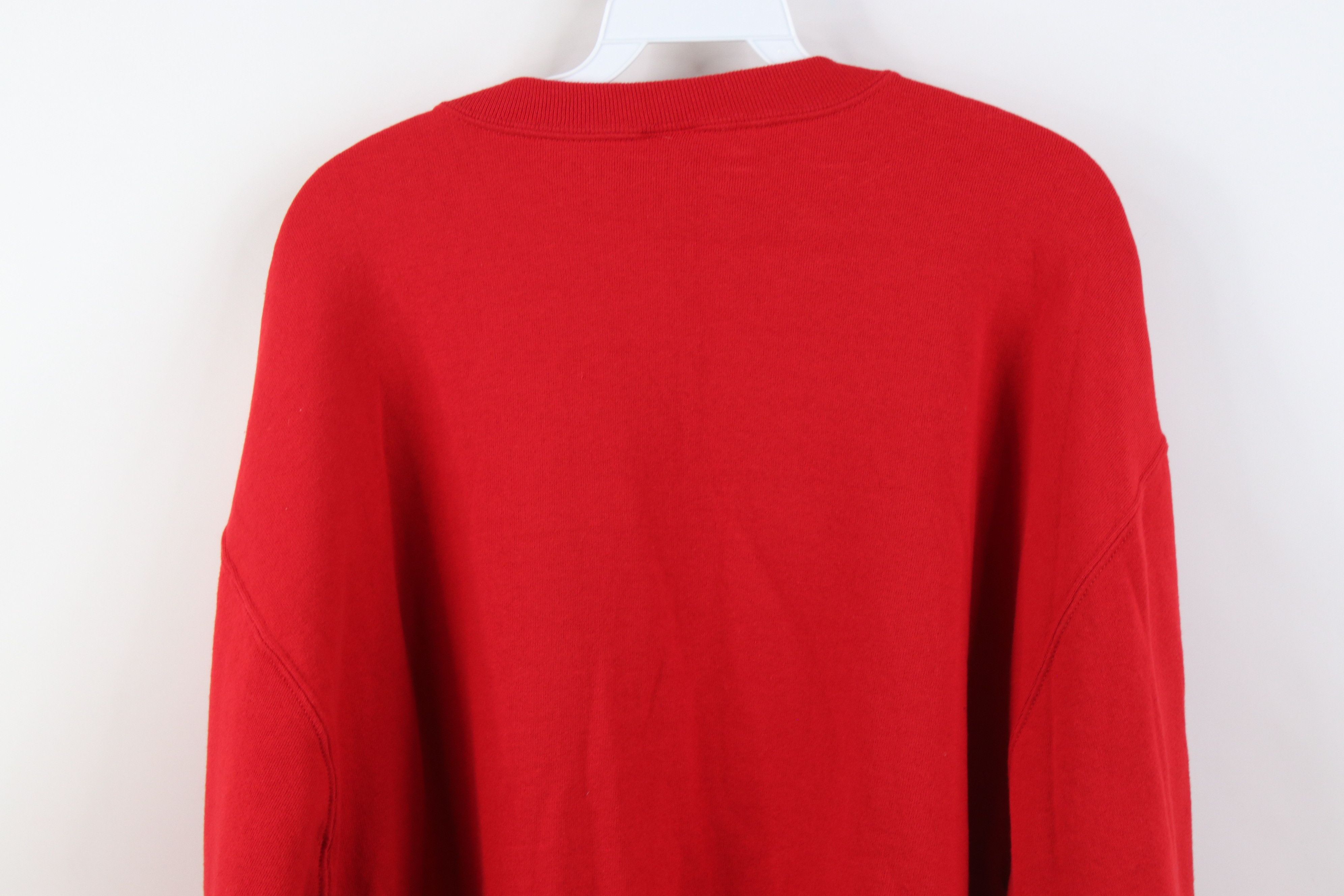 Russell Athletic Vintage 90s Russell Athletic Logo Crewneck Sweatshirt Red Size US L / EU 52-54 / 3 - 9 Thumbnail