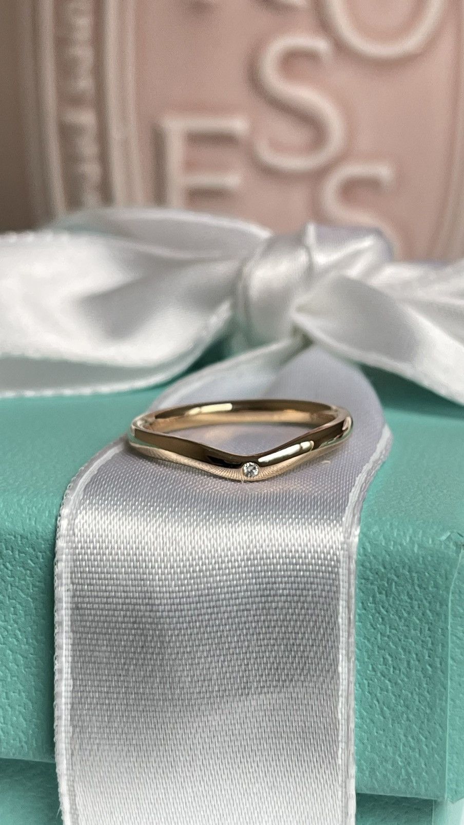 Tiffany & Co. Tiffany & Co. Elsa Peretti Ring RG 1 Diamond size 5 $1075 Size ONE SIZE - 4 Thumbnail