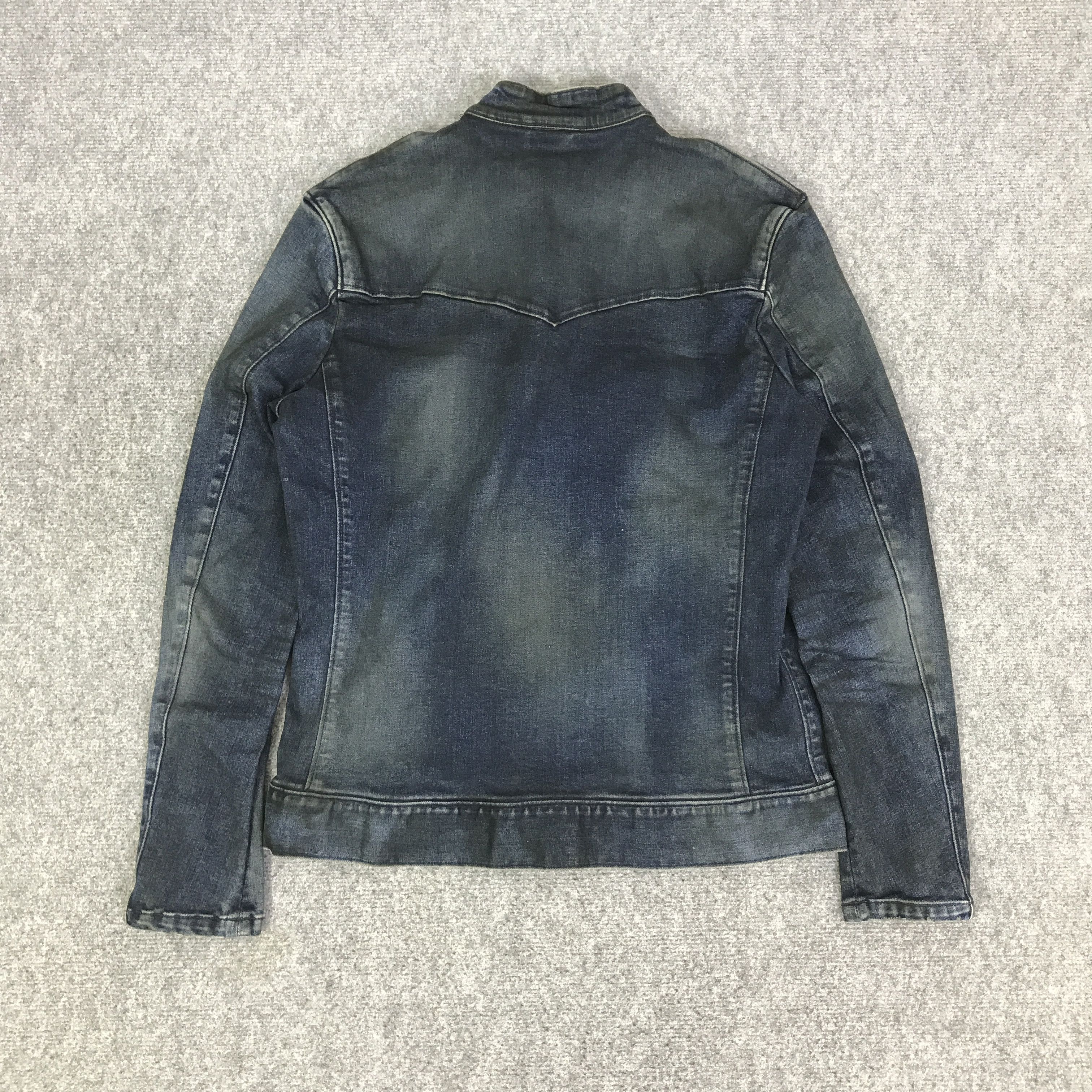 JACKROSE JACKROSE JAPAN PUNK DENIM JACKET K81B19 Size US L / EU 52-54 / 3 - 3 Thumbnail