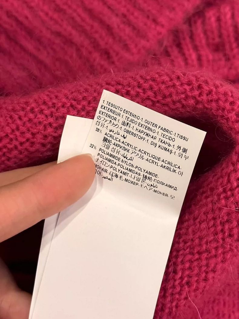 Versace Versace Classic peach pink mohair cardigan Size S / US 4 / IT 40 - 7 Thumbnail
