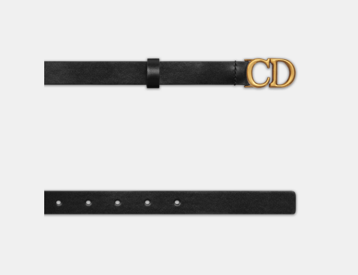 Dior o1w1db10525 Size : OS / B0481C Removable Belt in Black Size ONE SIZE - 2 Thumbnail