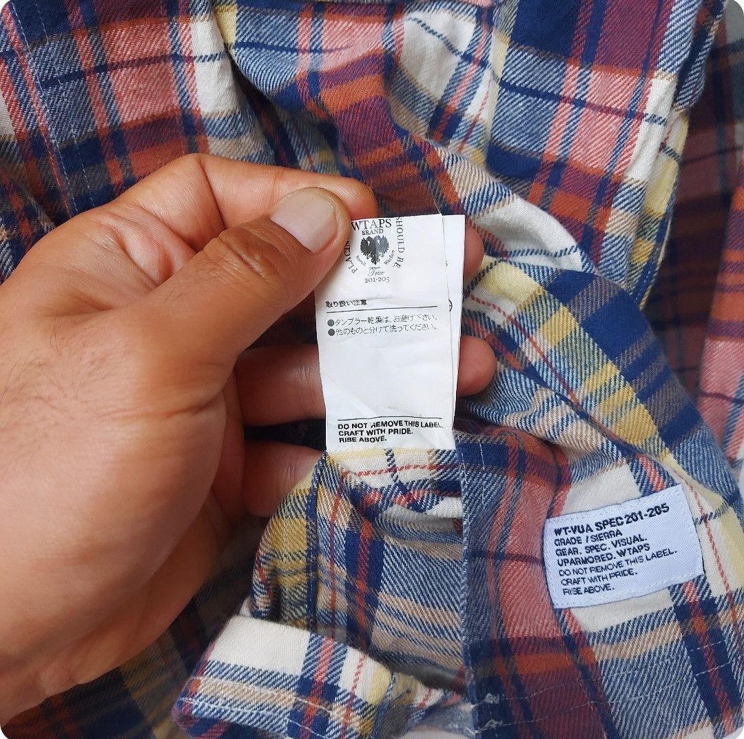 Wtaps WTAPS Flannel Shirt Size US S / EU 44-46 / 1 - 12 Thumbnail