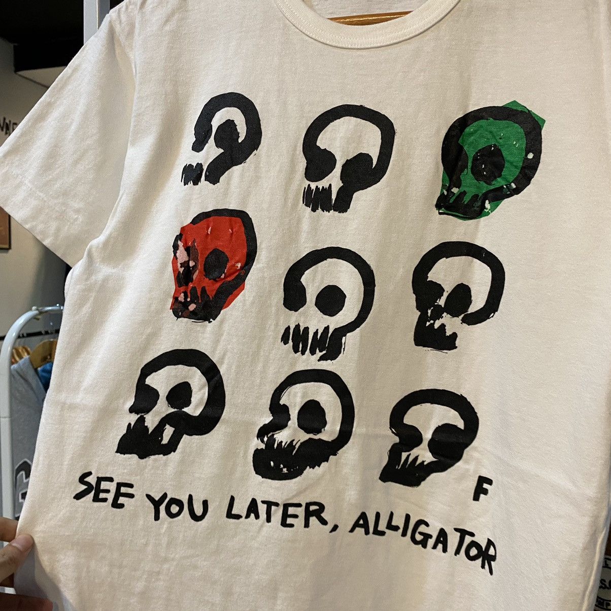 Comme des Garcons RARE‼️Comme Des Garcons “See You Later, Alligator” Skull Tee Size US S / EU 44-46 / 1 - 5 Thumbnail