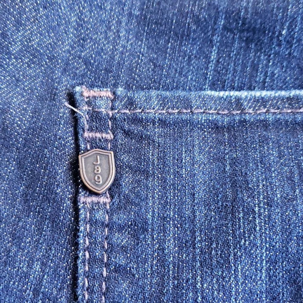 Designer CT717a Jag Ladies Low Rise Boot Cut Jeans 14 Size 36" / US 14 / IT 50 - 9 Thumbnail