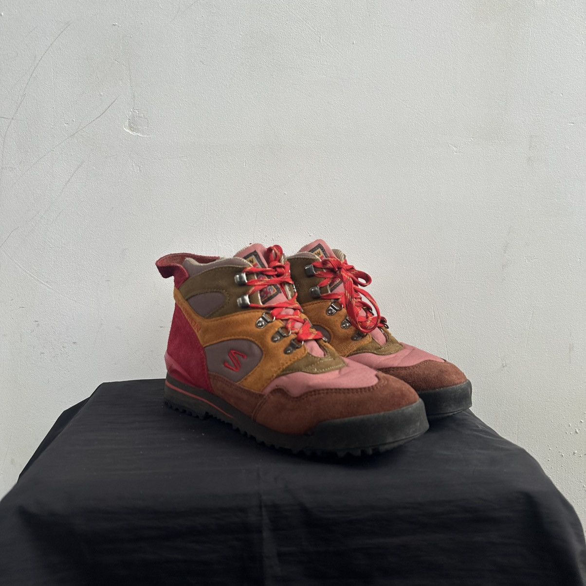 Salomon Vintage Salomon Hiking Boots adventure Size US 7.5 / EU 40-41 - 2 Thumbnail