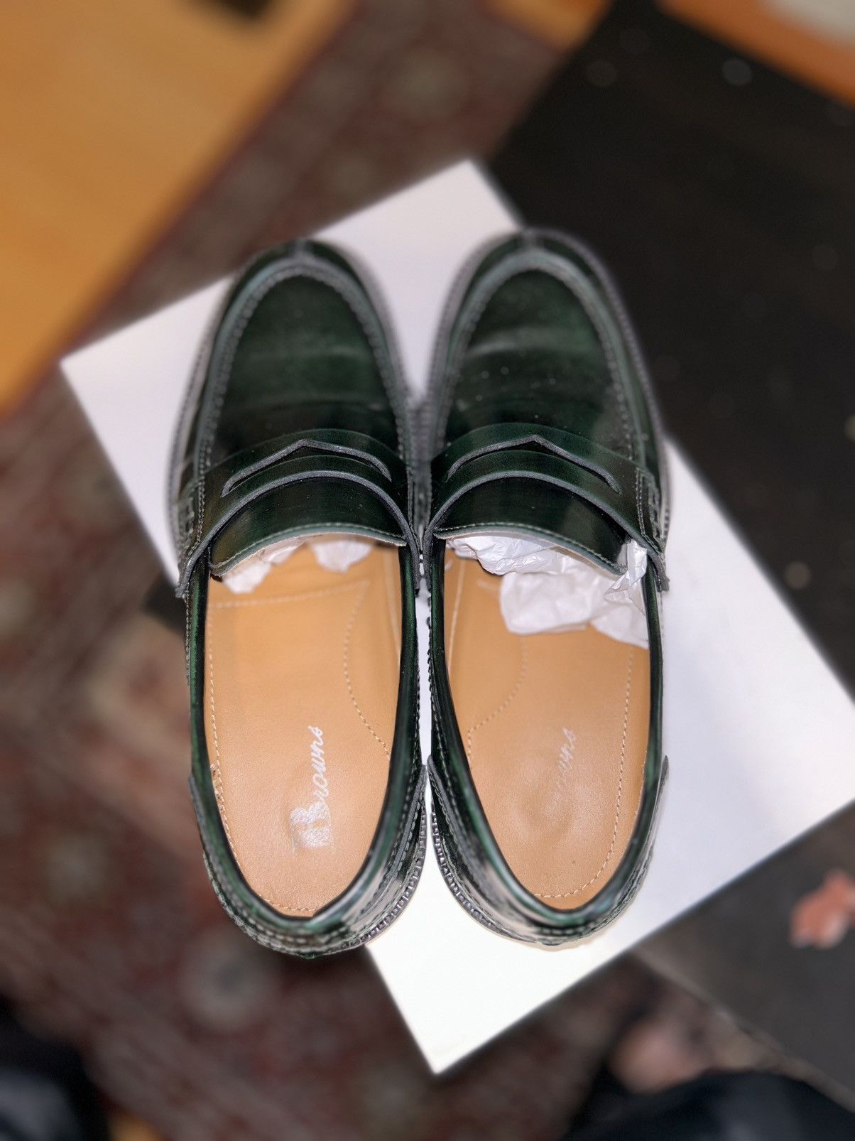 Other Browns Brand Loafers - Green Size 8 Men’s Size US 8 / EU 41 - 3 Thumbnail