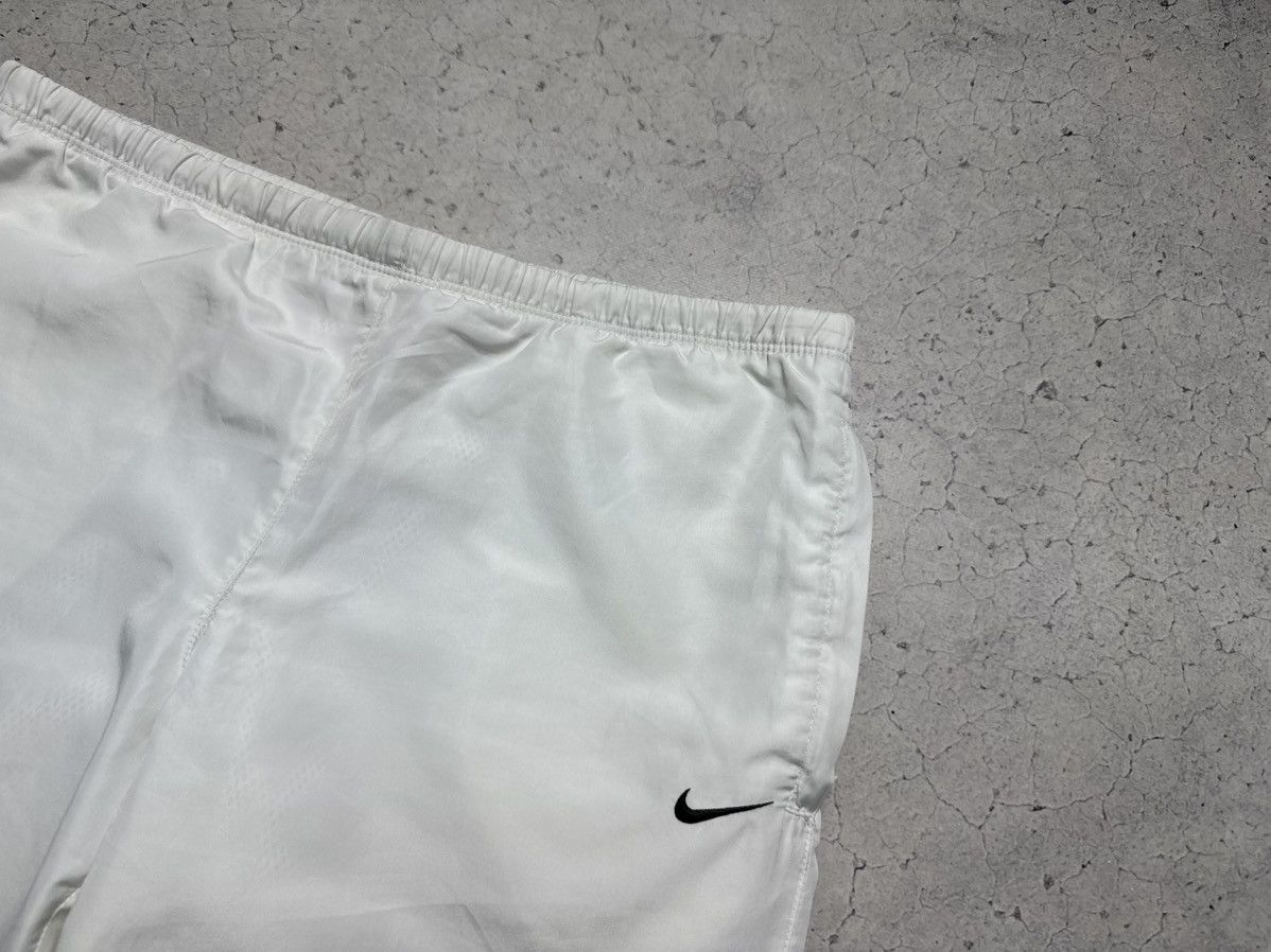 Nike Nike Vintage Baggy Track Pants White Drill Swoosh Nylon Size US 30 / EU 46 - 3 Thumbnail