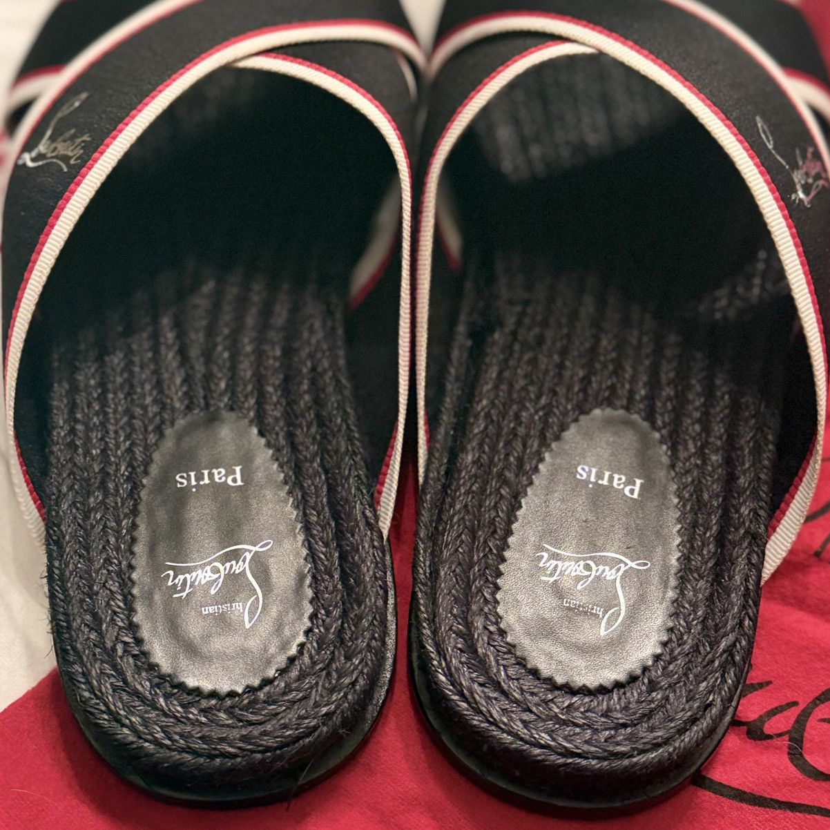 Christian Louboutin Christian Louboutin Hot Cross Bizz slides Size US 8 / EU 41 - 4 Thumbnail