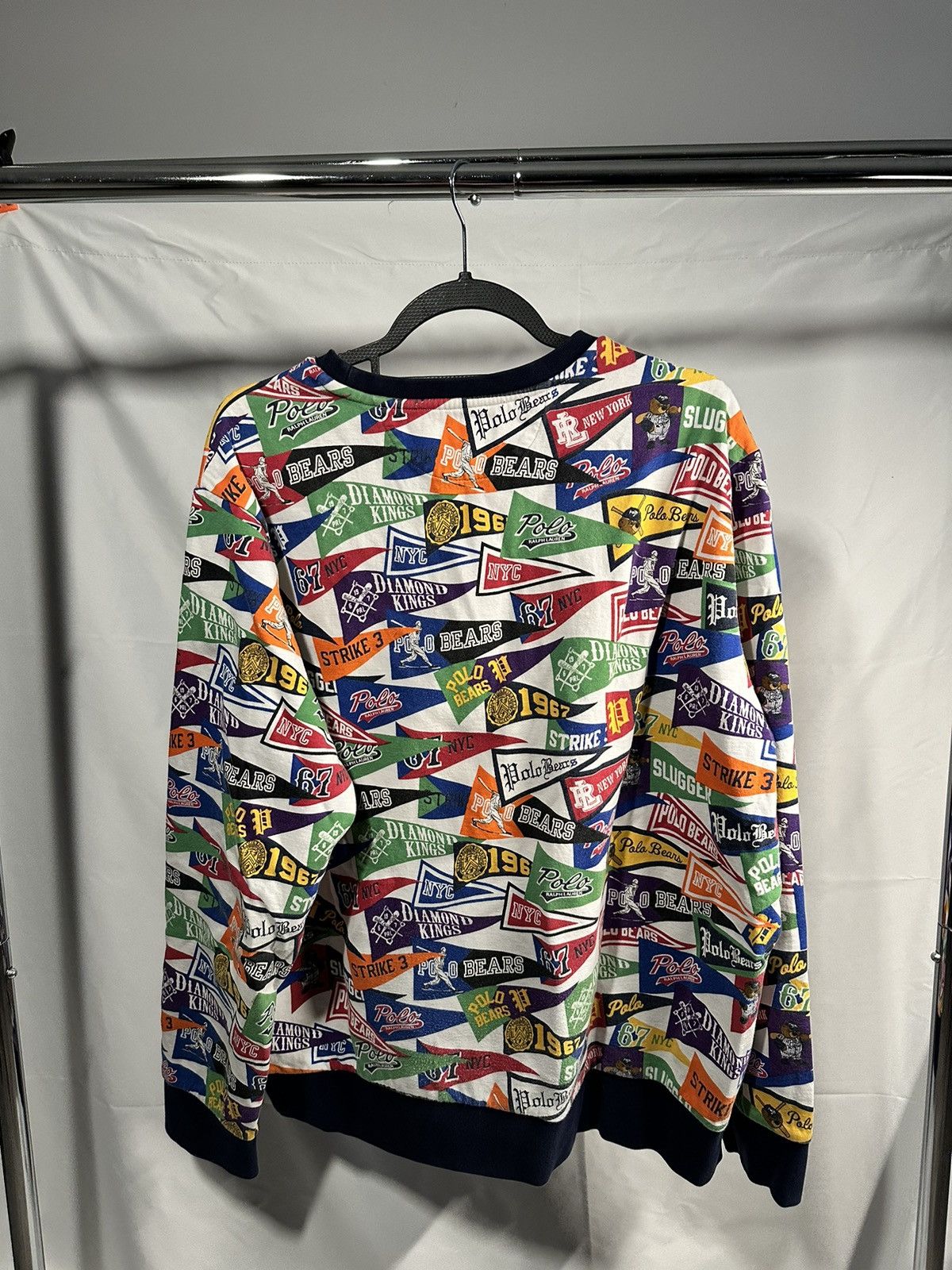 Polo Ralph Lauren Polo Ralph Lauren Pennant Sweatshirt Size US XL / EU 56 / 4 - 3 Thumbnail