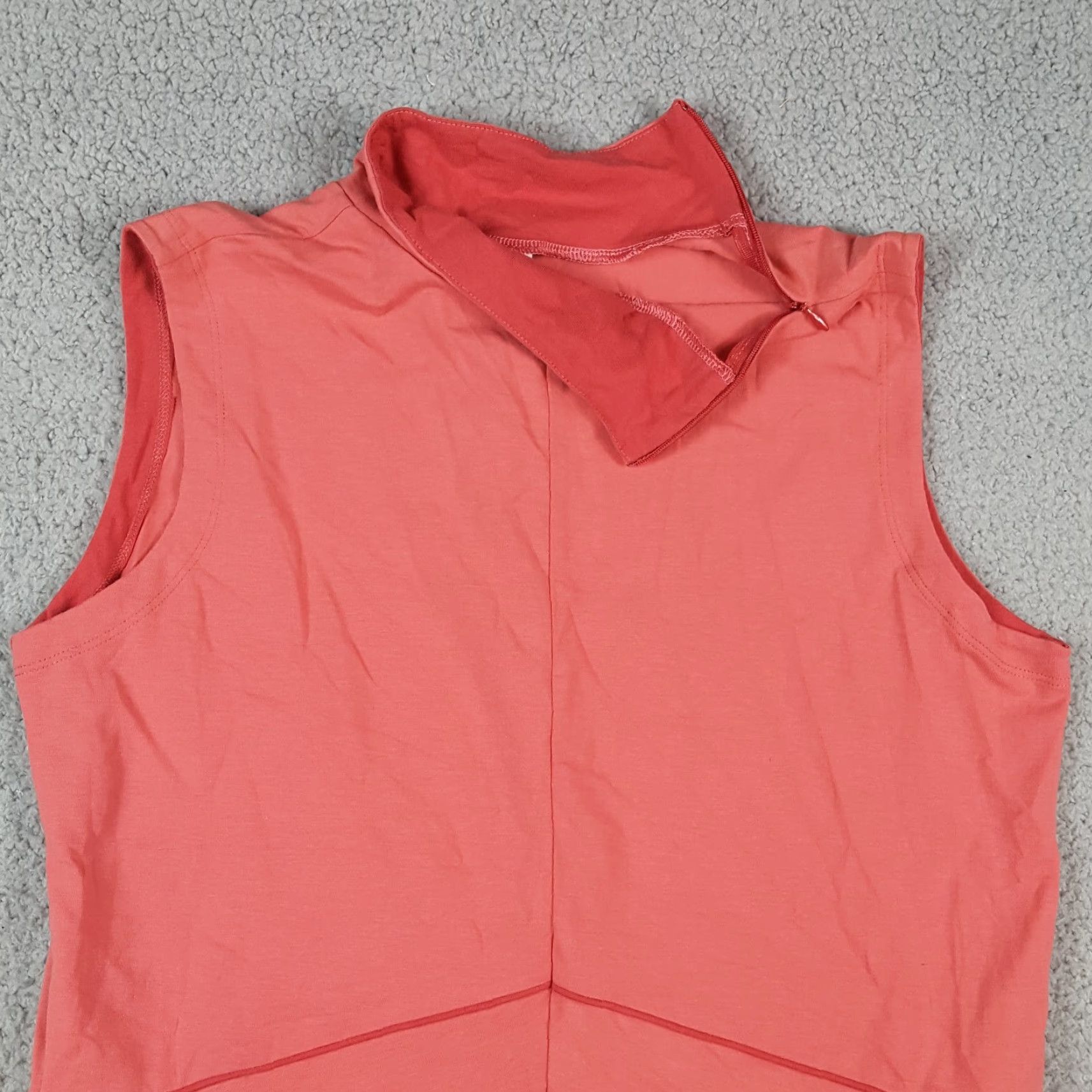 Cutter & Buck Cutter & Buck VINTAGE Pink Sleeveless Athletic Tank Golf Polo Shirt Women's Large Collared 00s Preppy Sports Size L / US 10 / IT 46 - 3 Thumbnail
