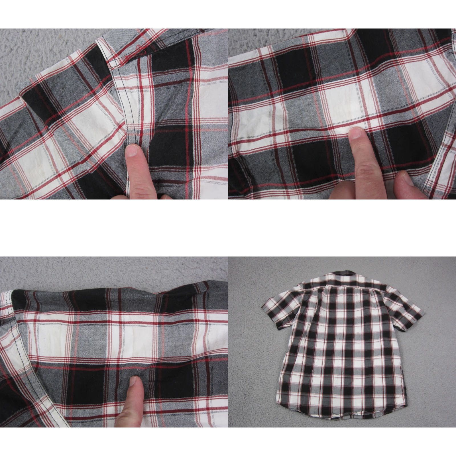 Carhartt Carhartt Shirt Mens M Red Black Plaid Relaxed Fit Button Up Work Classic Vintage No Size US M / EU 48-50 / 2 - 8 Thumbnail