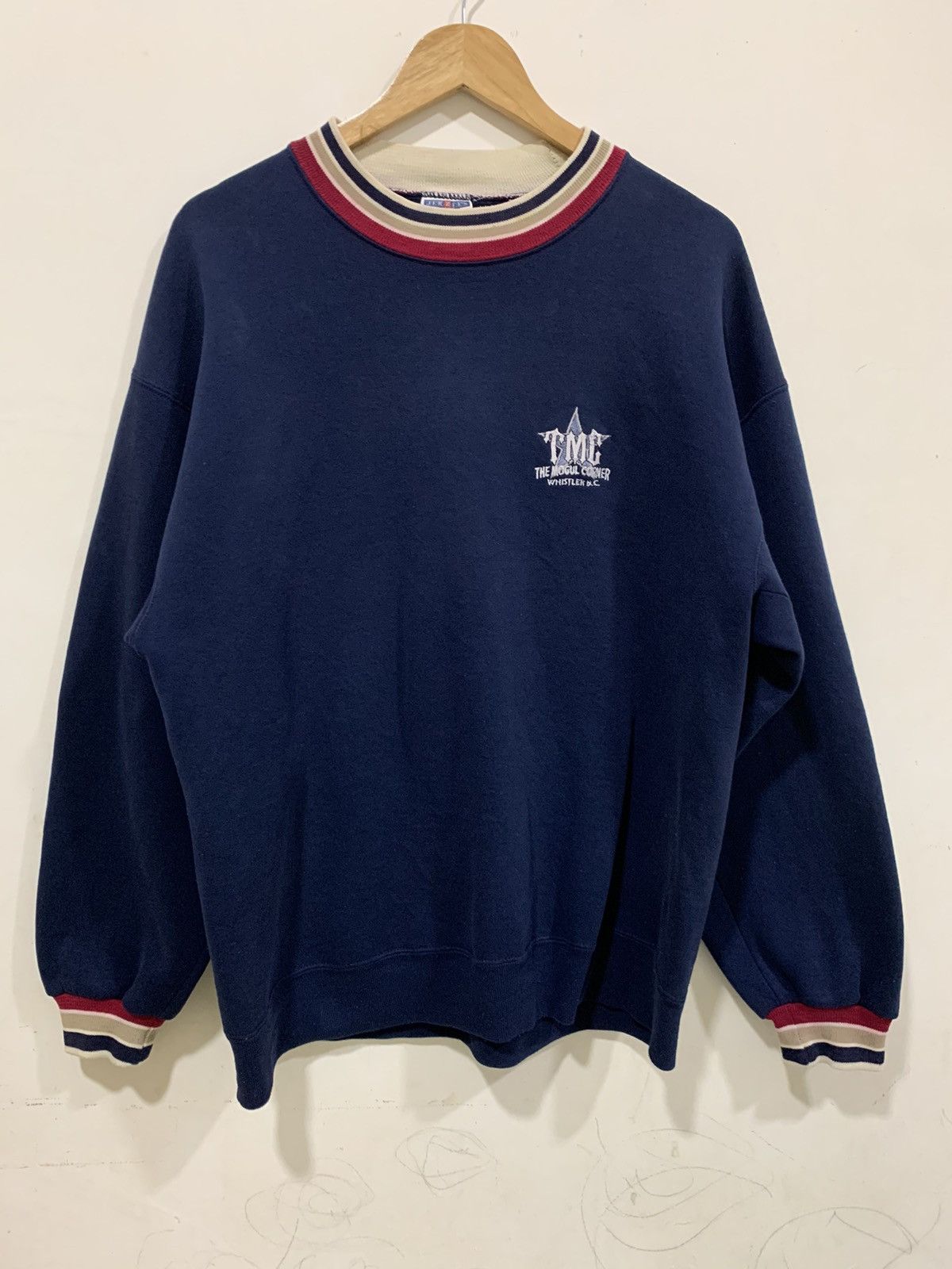 Other × Vintage Vintage Sweatshirt Jerzees TMC Whistler Size US L / EU 52-54 / 3 - 1 Thumbnail