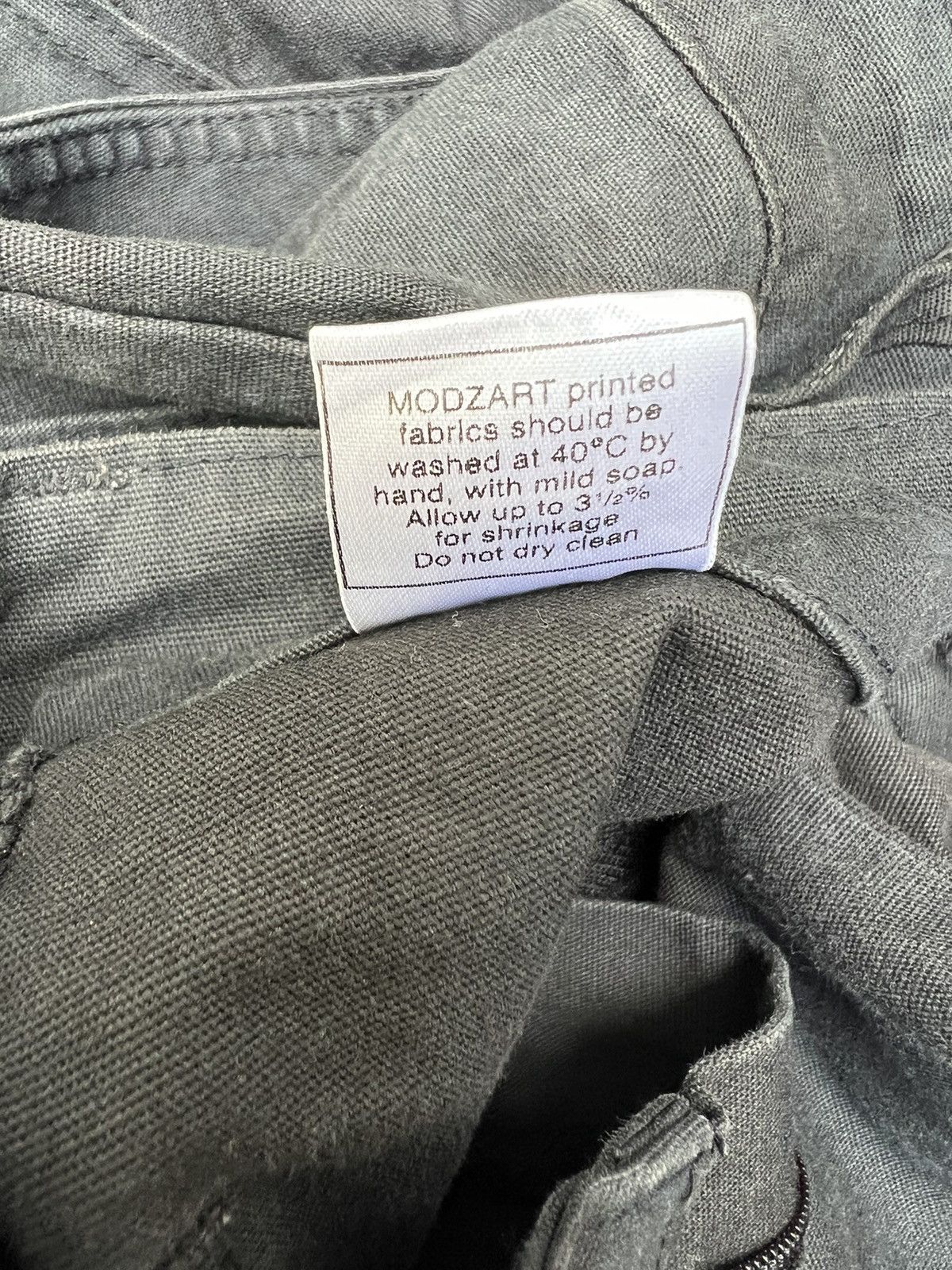 Vintage Vintage Modzart London Fade Camo Stretch Cargo Flare Trouser Size US 27 - 23 Thumbnail